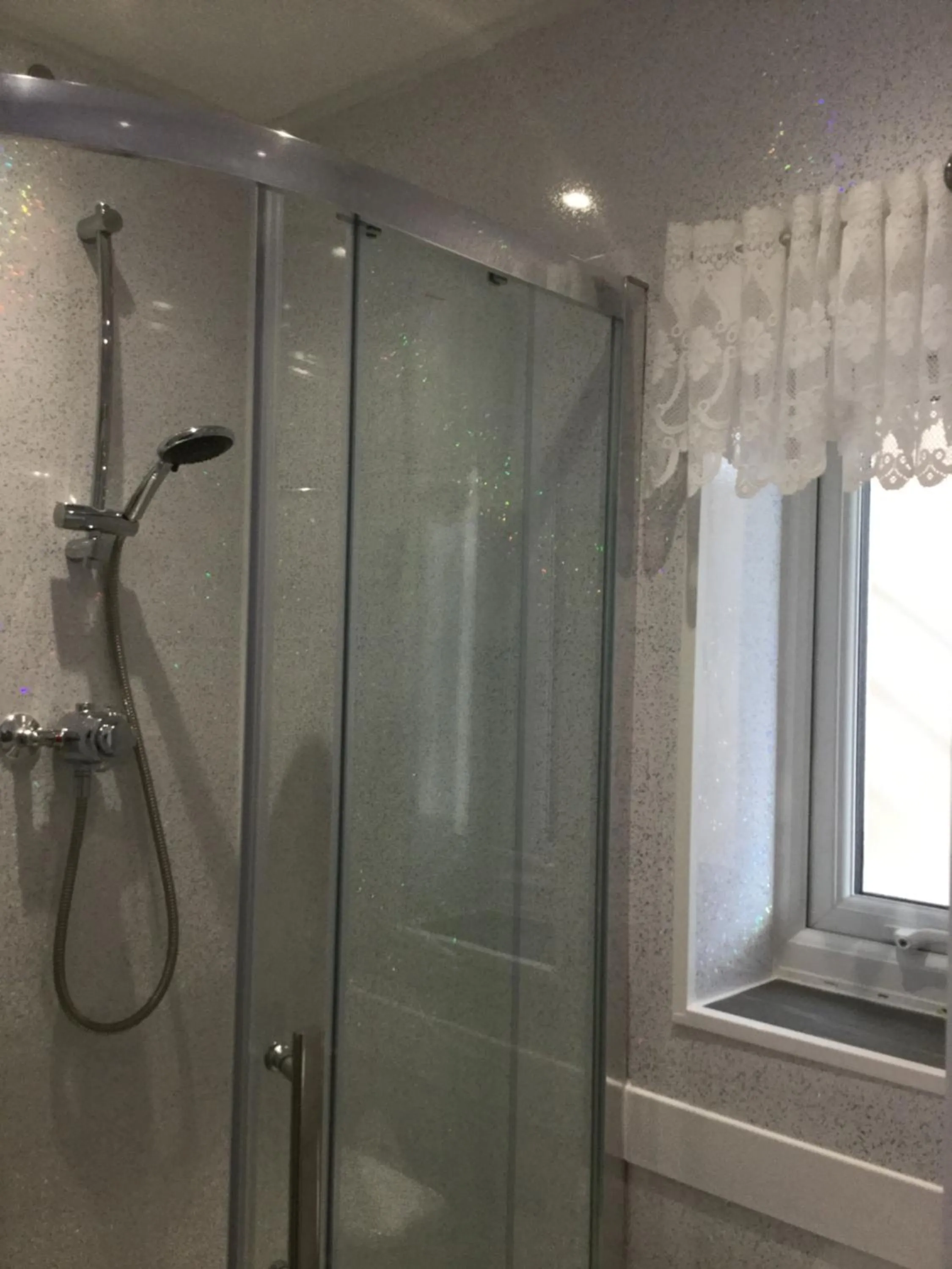 Shower in THE TREVONE, Llandudno
