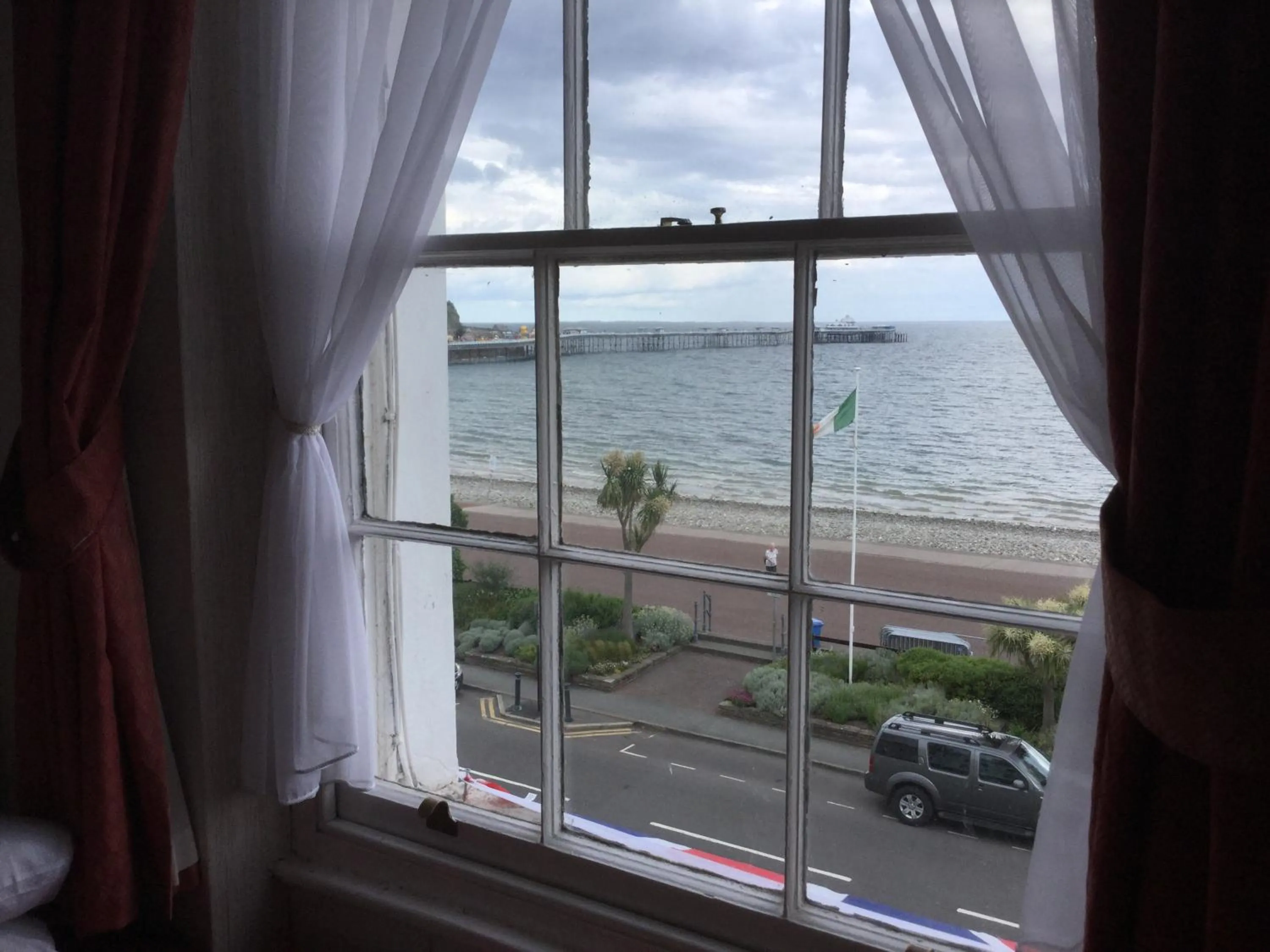 Decorative detail in THE TREVONE, Llandudno