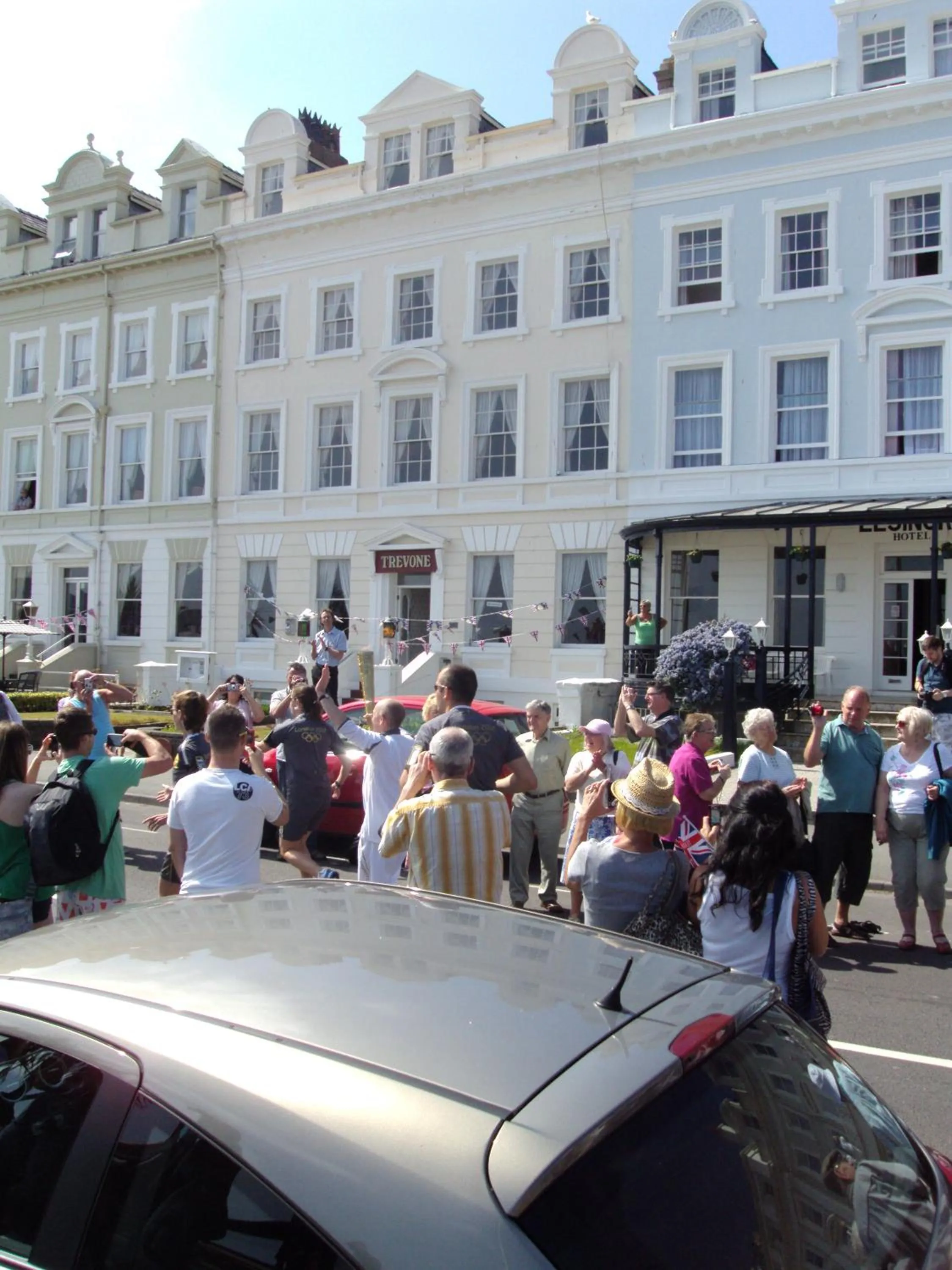 Facade/entrance in THE TREVONE, Llandudno