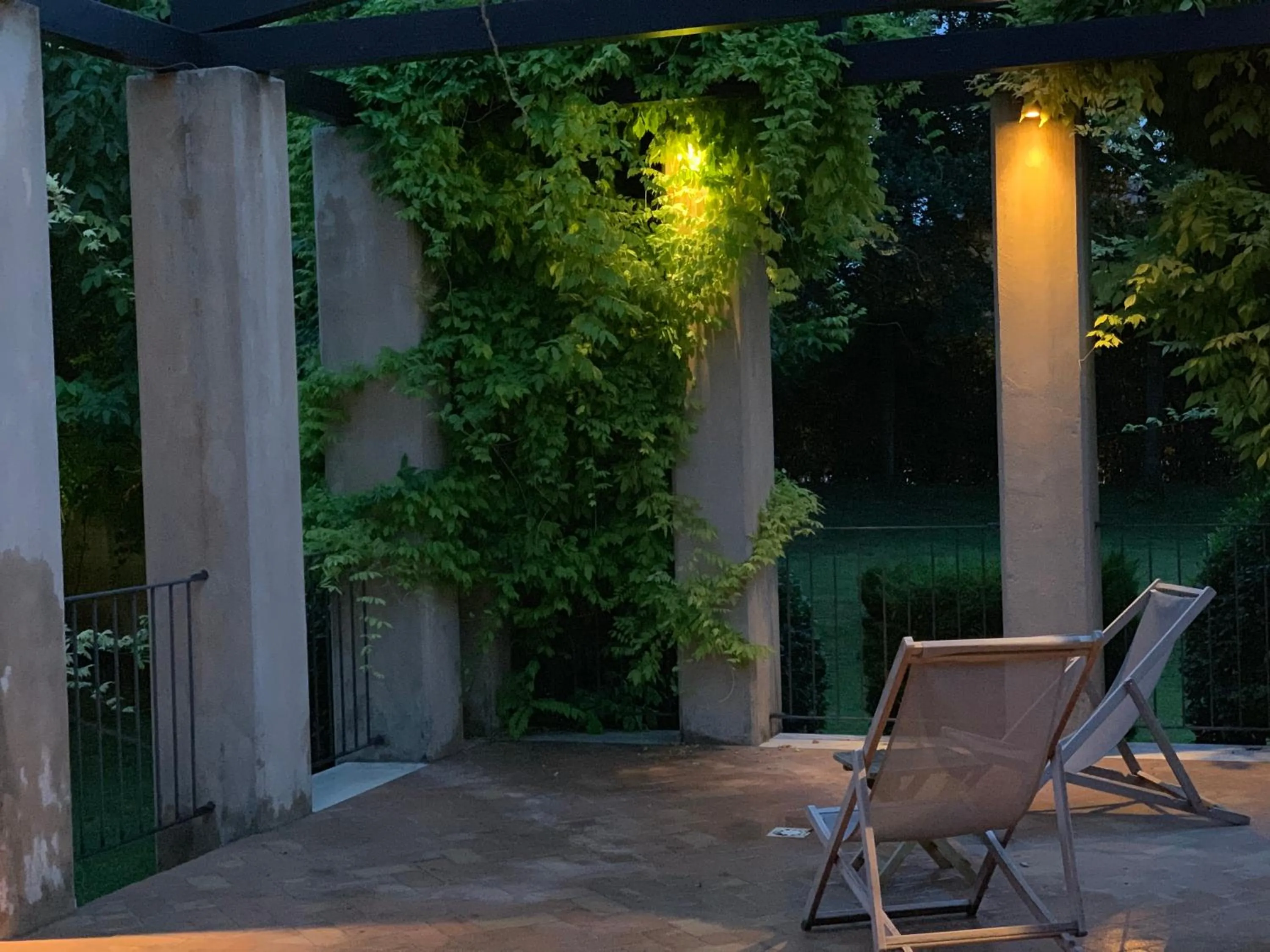 Balcony/Terrace in Ca' Bert Villa dei Glicini B&B