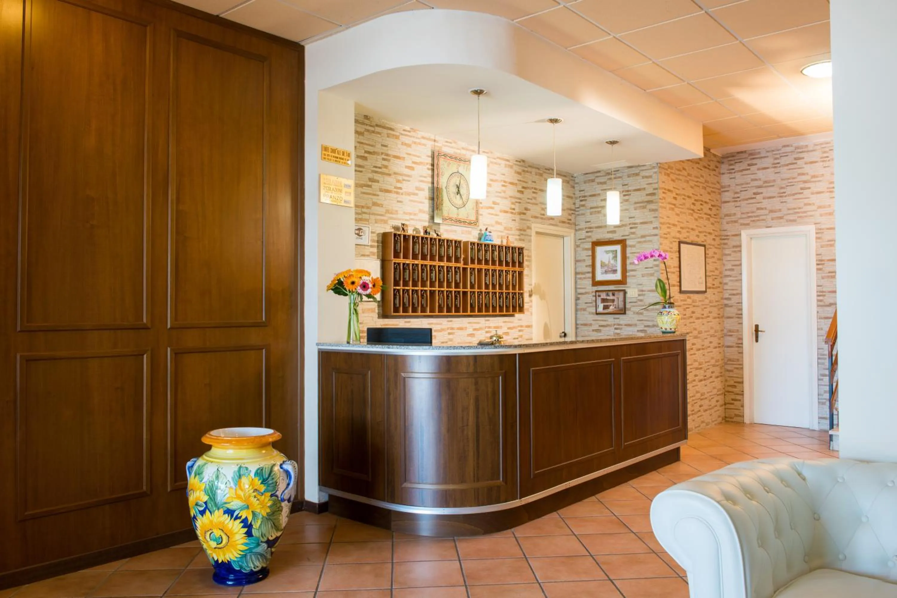 Lobby or reception in Hotel Torricella