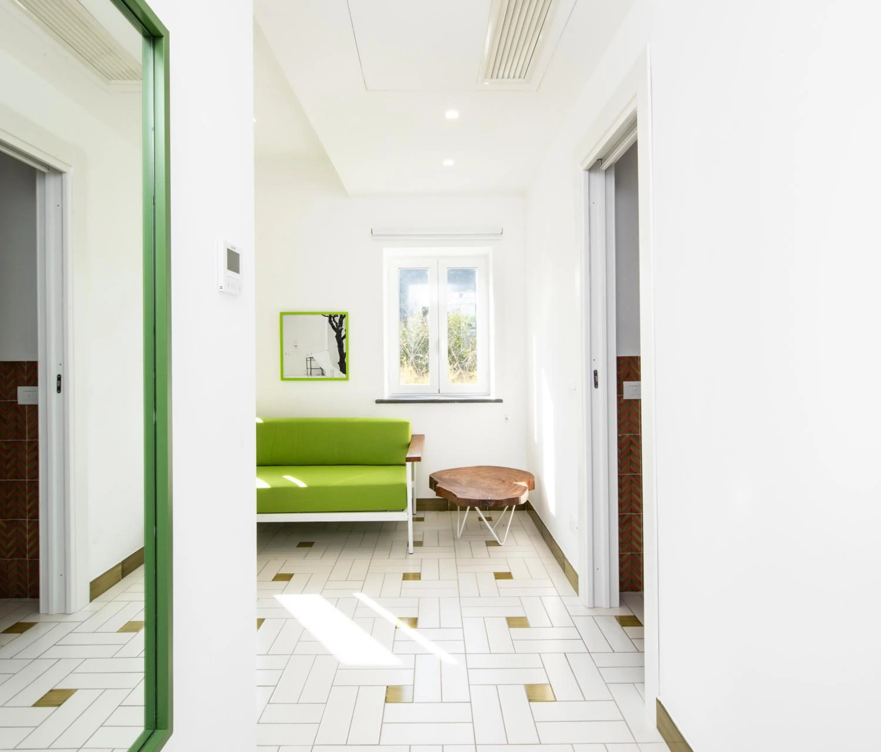 Seating area, Bed in Apollon Club & Thermal Spa