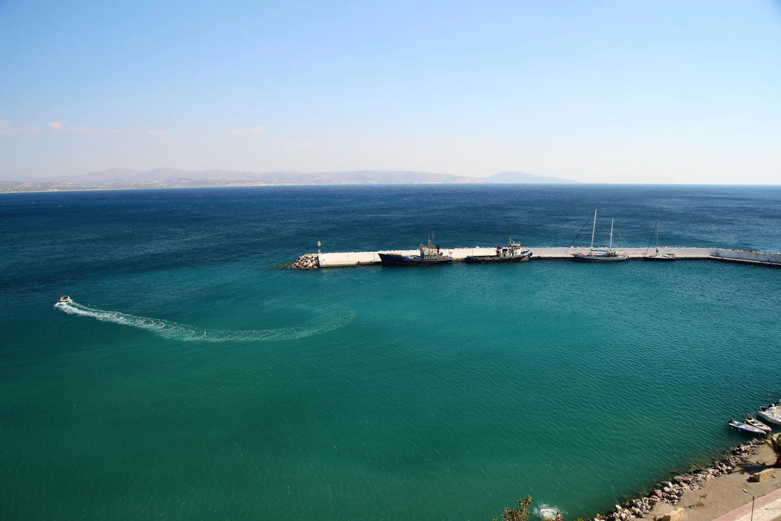 Bird's eye view in Galini Mare