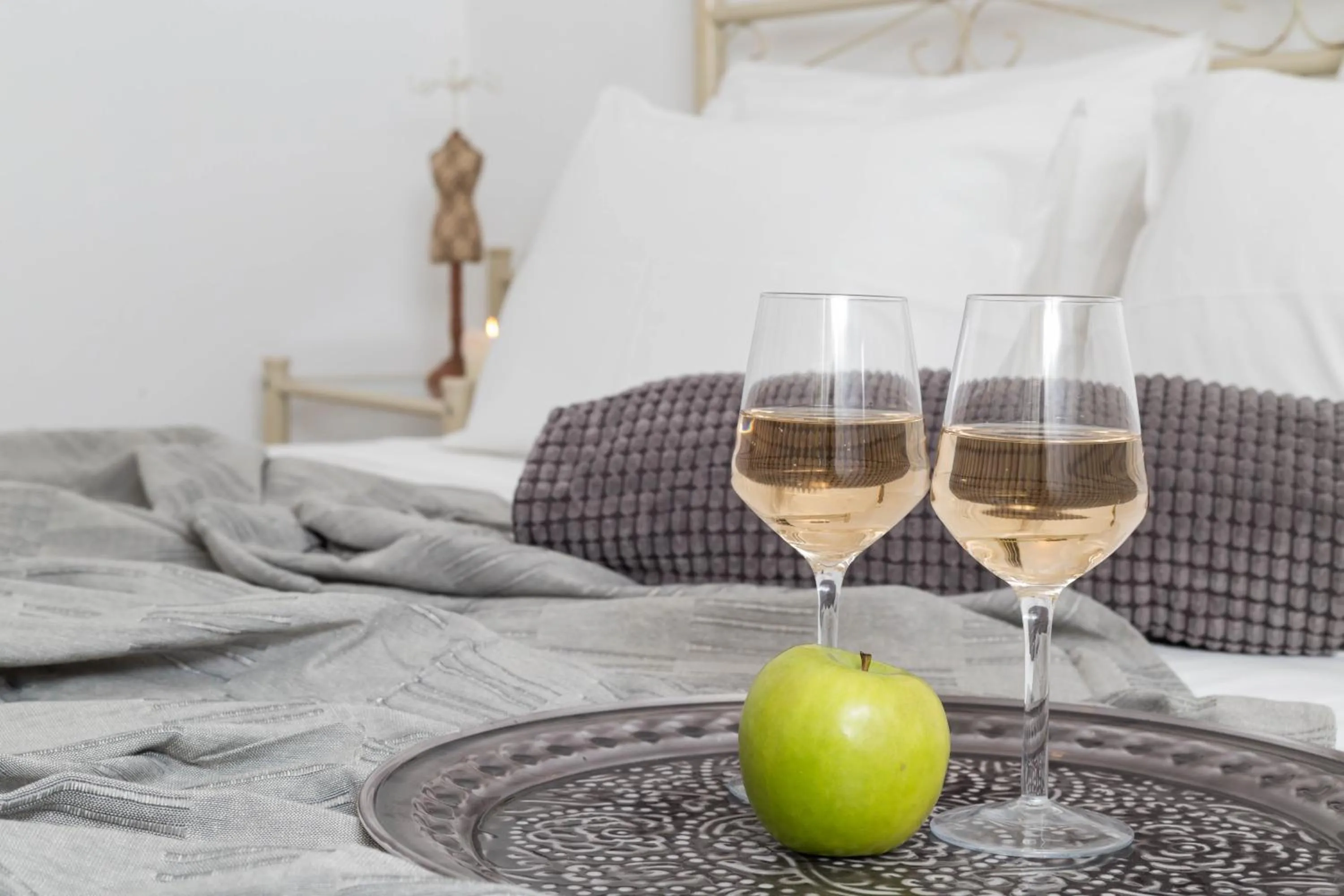 Bedroom, Bed in Galini Mare