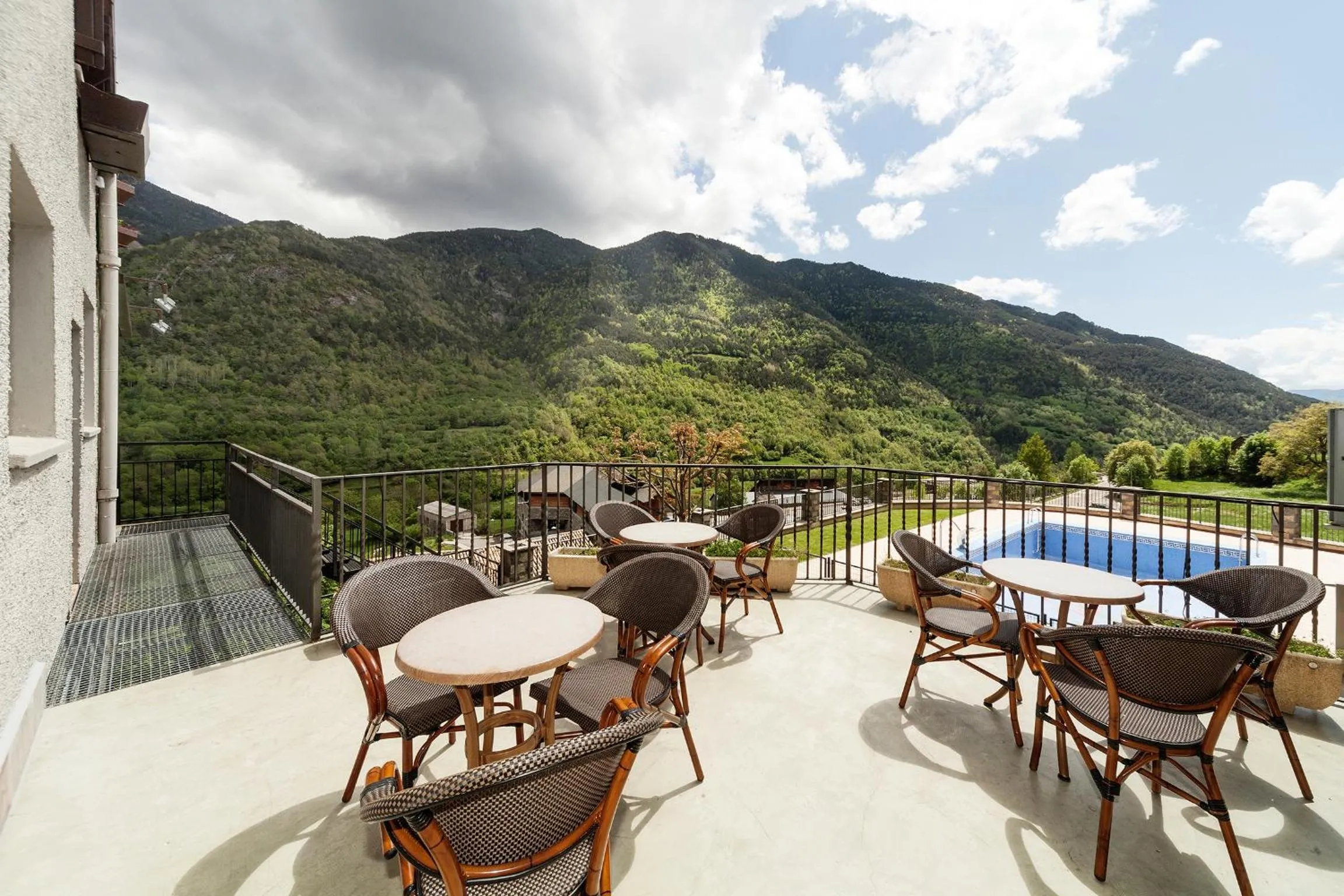 Balcony/Terrace in Hotel Villa de Torla