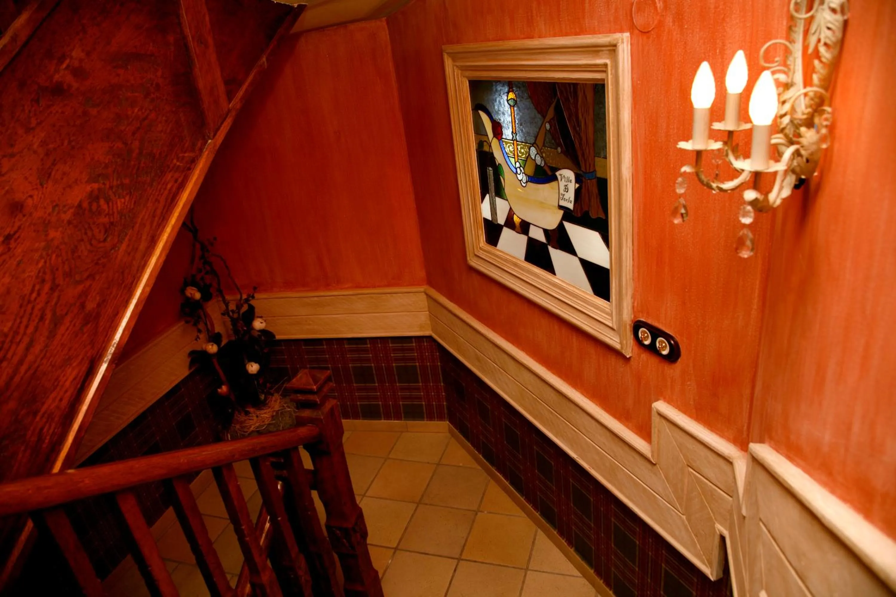 Decorative detail in Hotel Villa de Torla