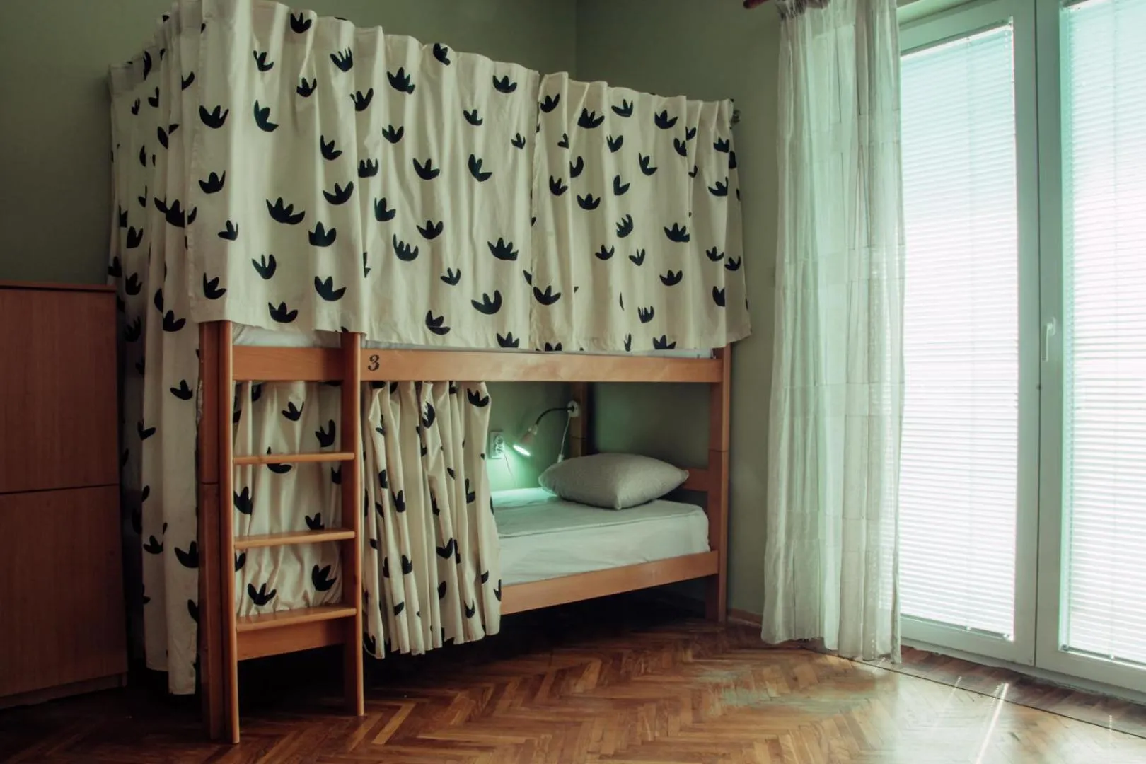 bunk bed, Bed in Skopje Downtown Hostel