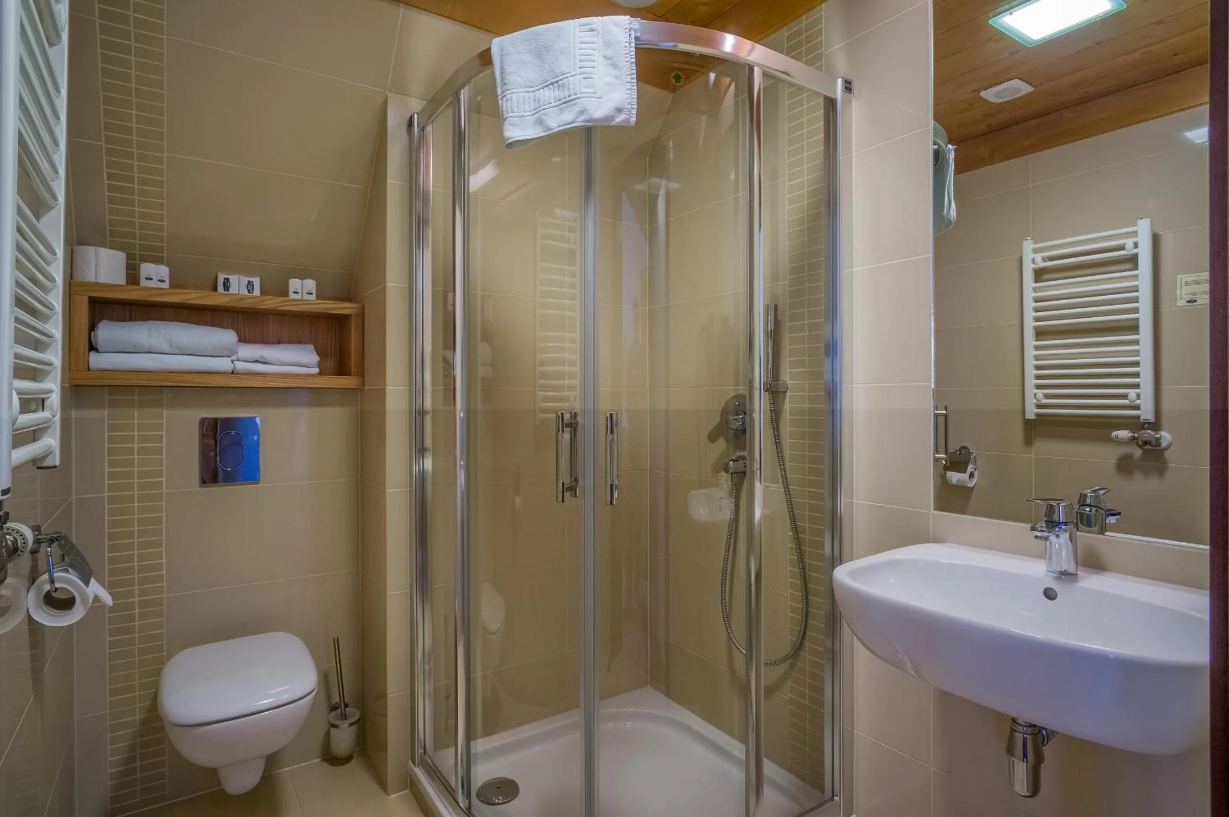 Shower in Hotel Zbójnicówka