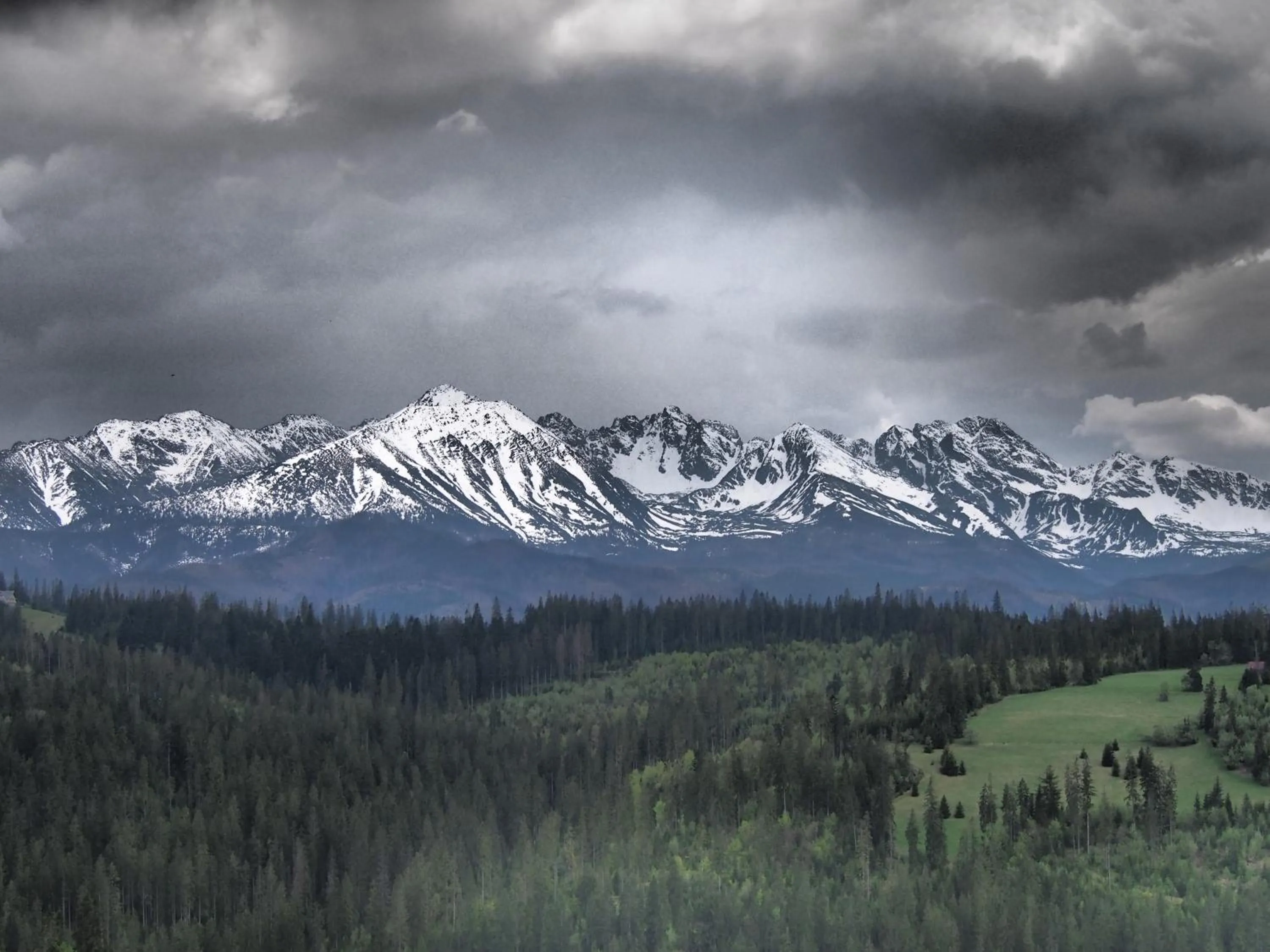 Natural landscape in Hotel Zbójnicówka