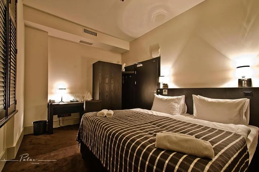 Bed in Hotel Pałac Jugowice