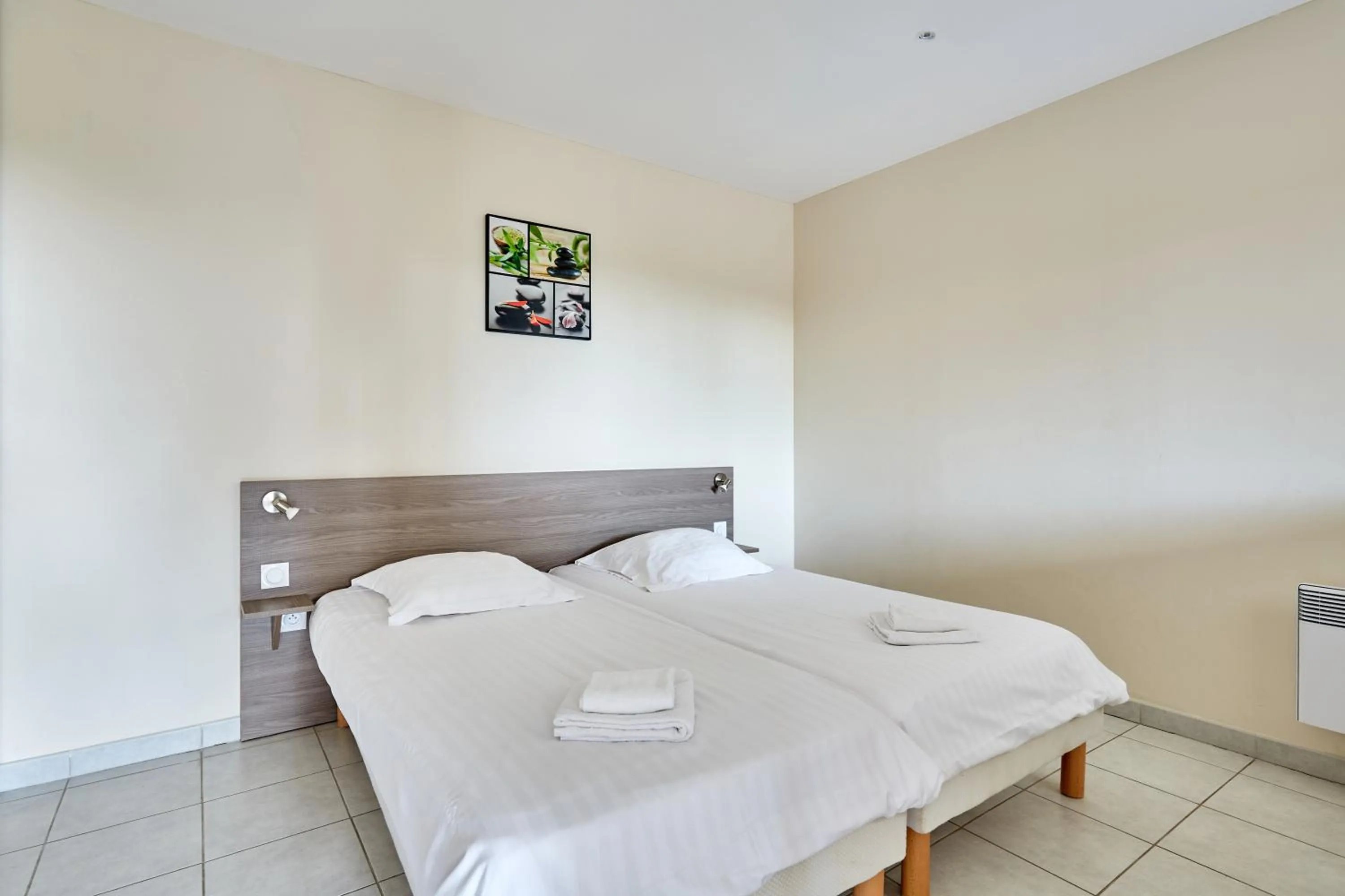 Bed in Résidence Odalys Du Golfe