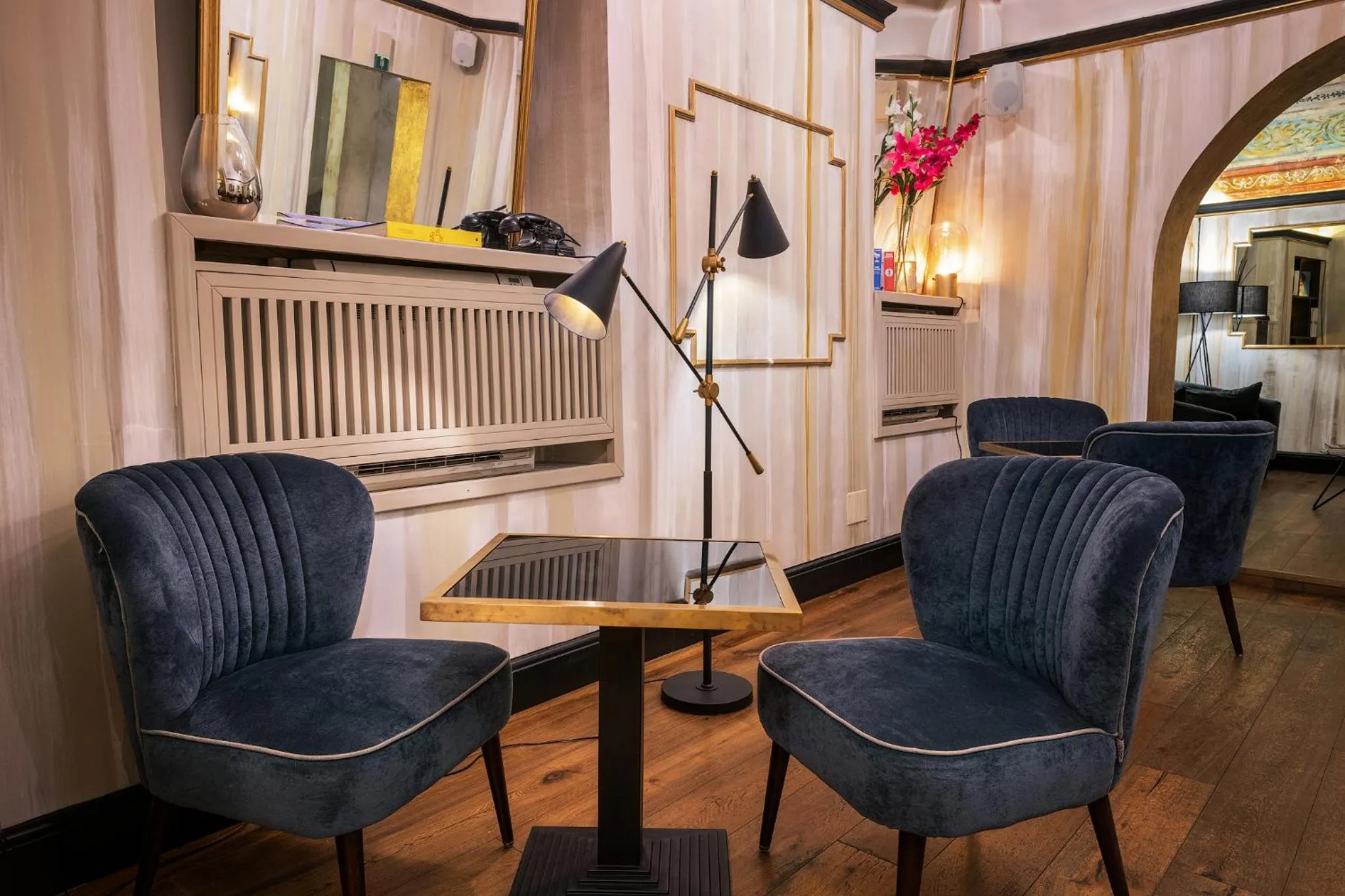 Seating area in Relais Orso