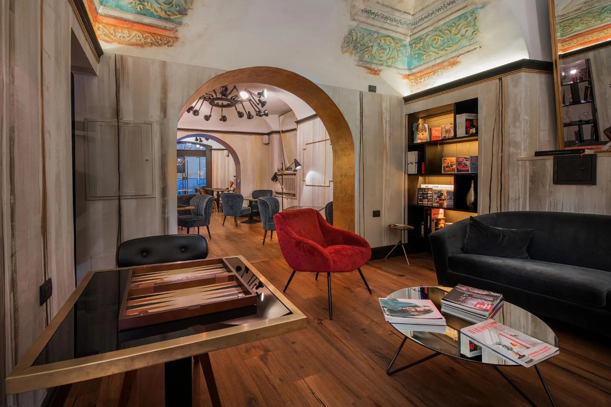 Seating area in Relais Orso