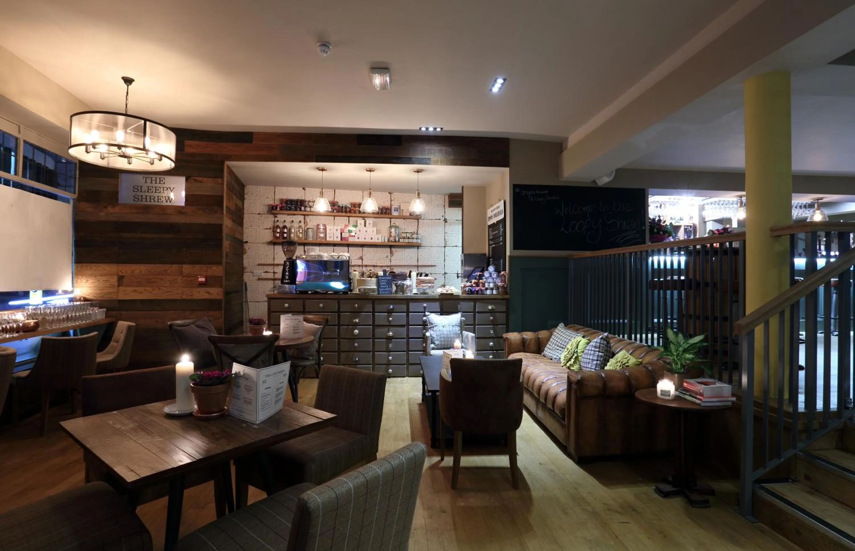 Lounge or bar in The Loopy Shrew