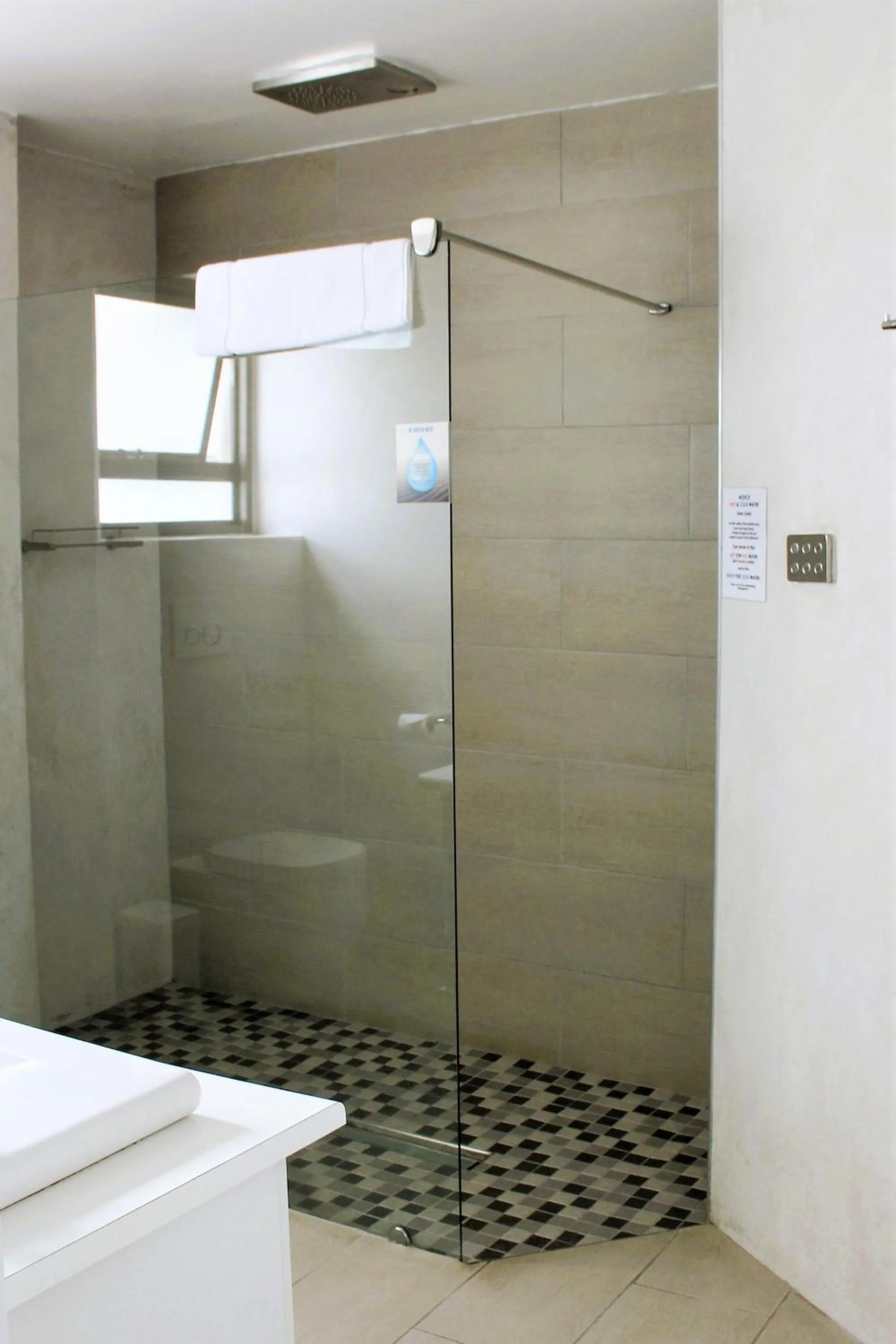 Shower in Atlantic Villa Boutique Guesthouse