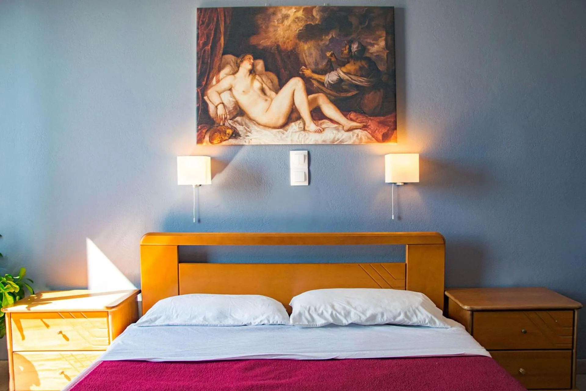 Bed in Hotel Tarsanas