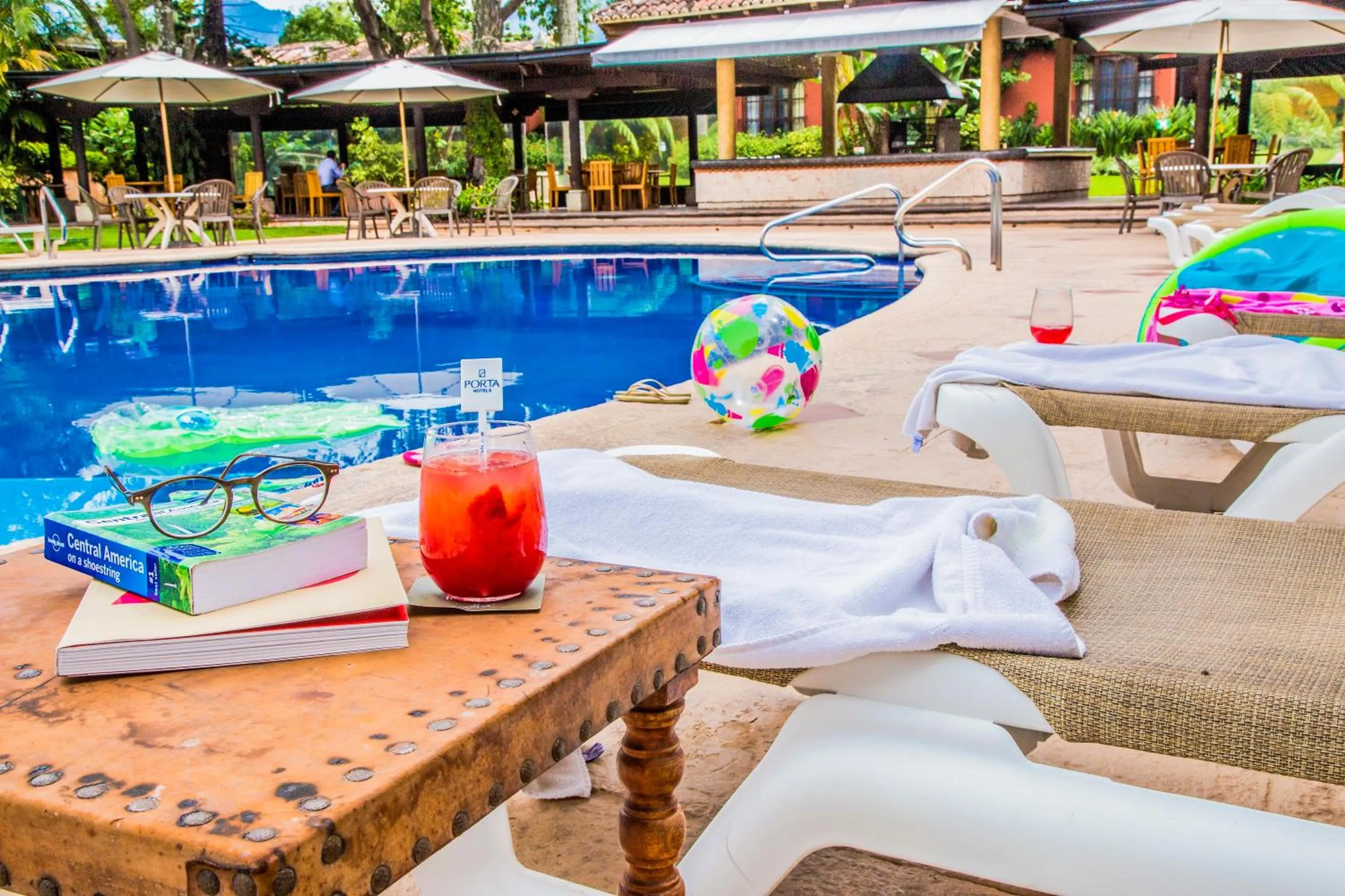 Swimming pool in Porta Hotel Antigua