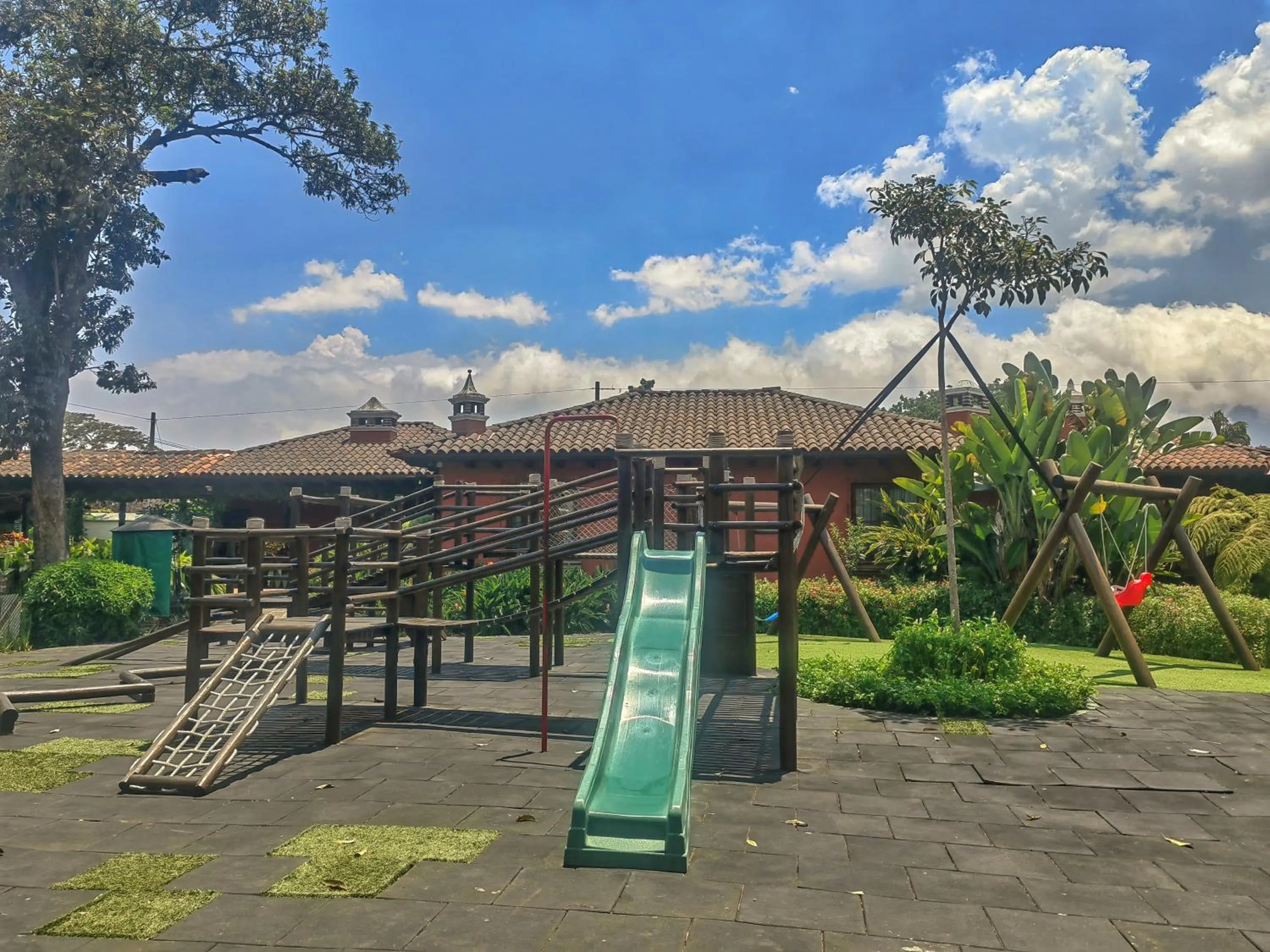 Children play ground in Porta Hotel Antigua