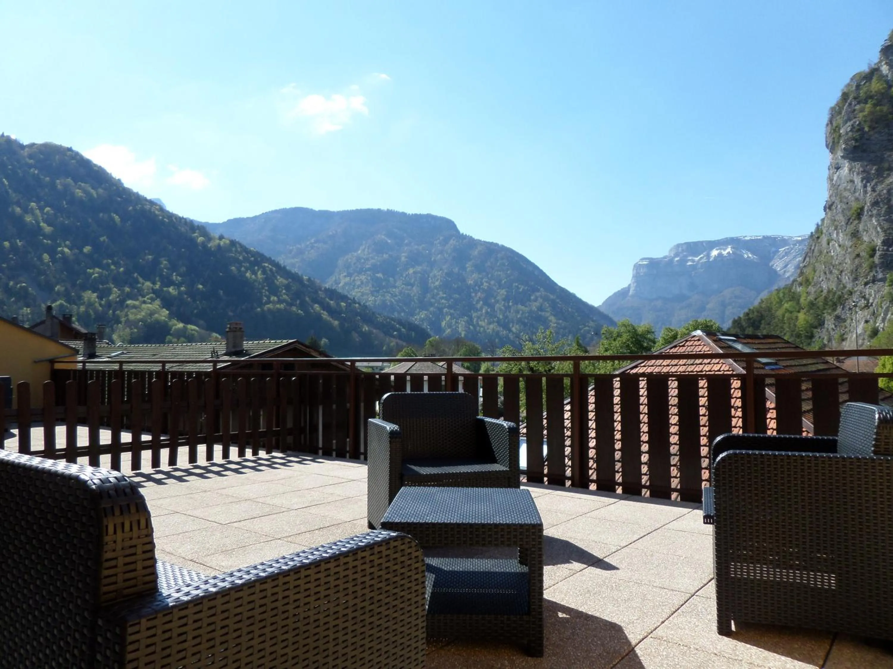 Balcony/Terrace in Hôtel Du Midi