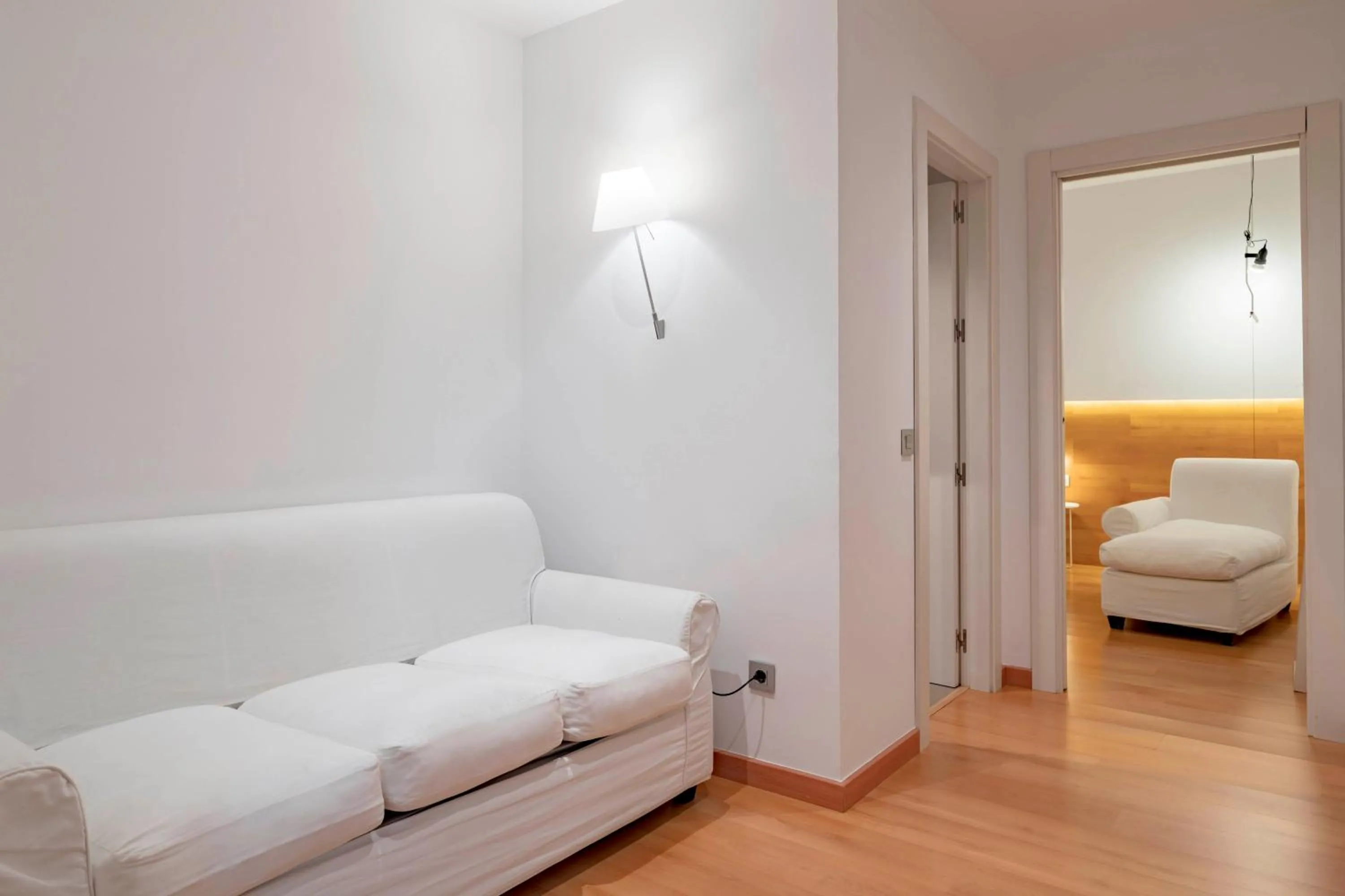 Seating area, Bed in Hotel Boutique Párraga Siete