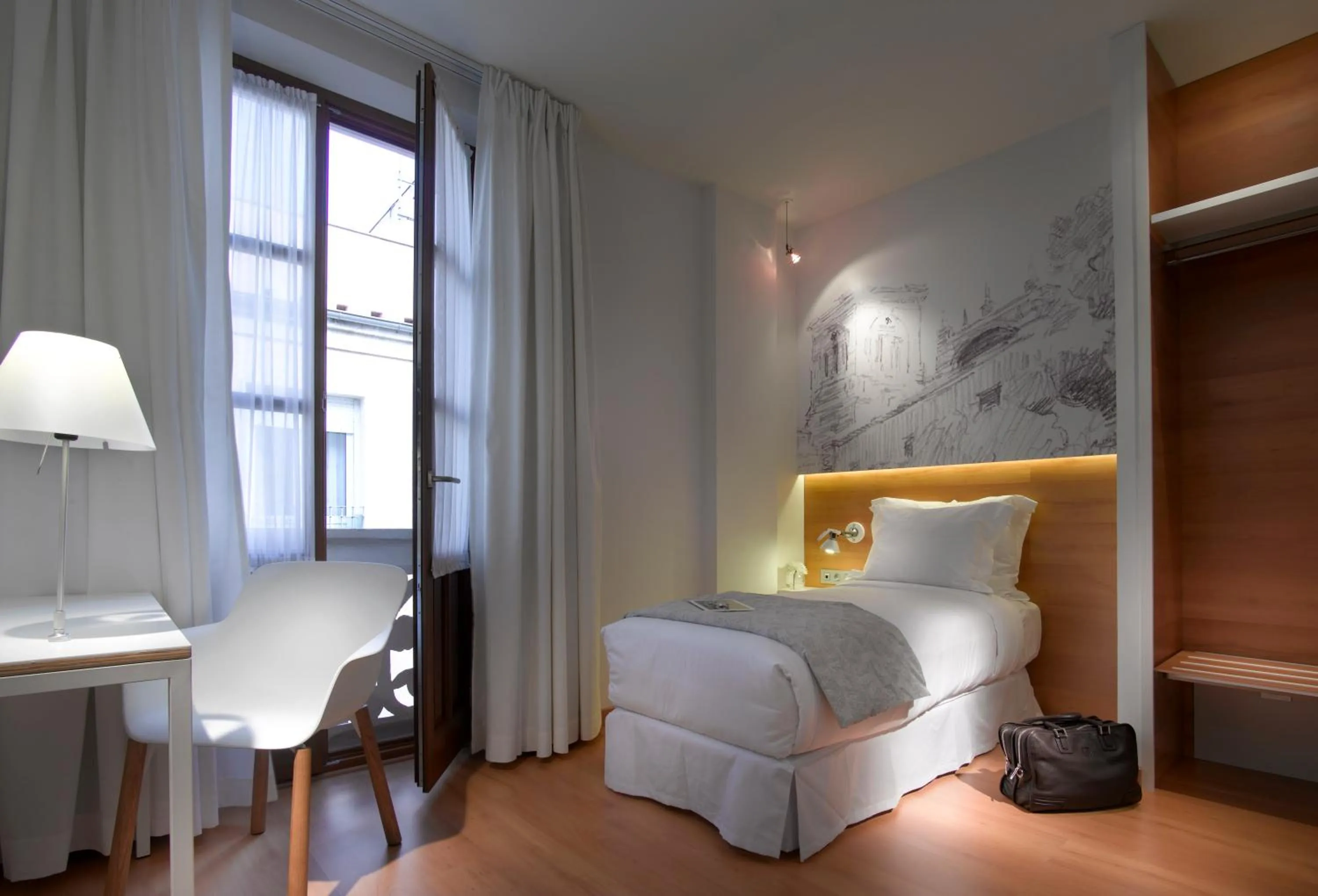 Bed in Hotel Boutique Párraga Siete