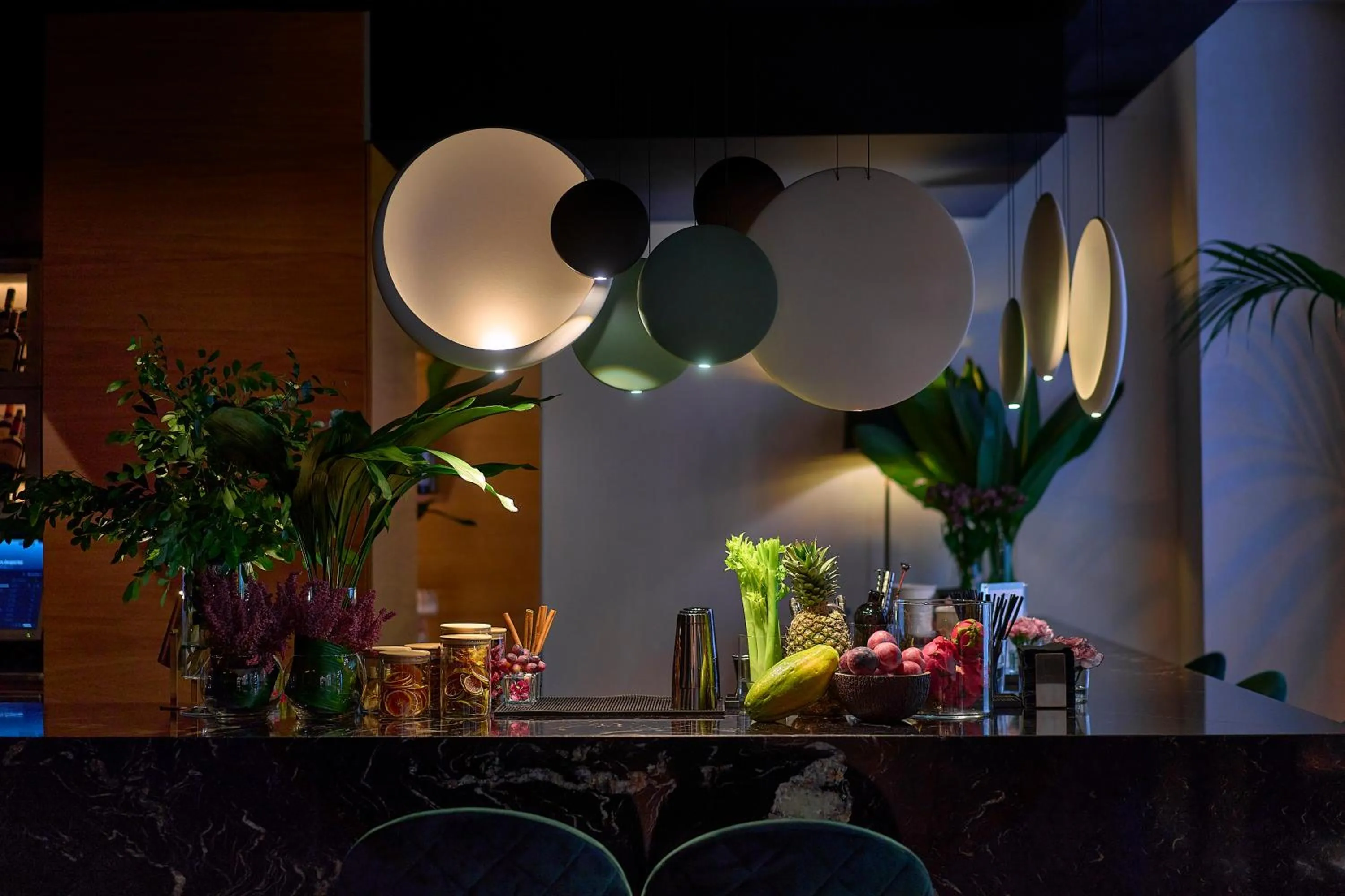 Restaurant/places to eat in Hotel Boutique Párraga Siete