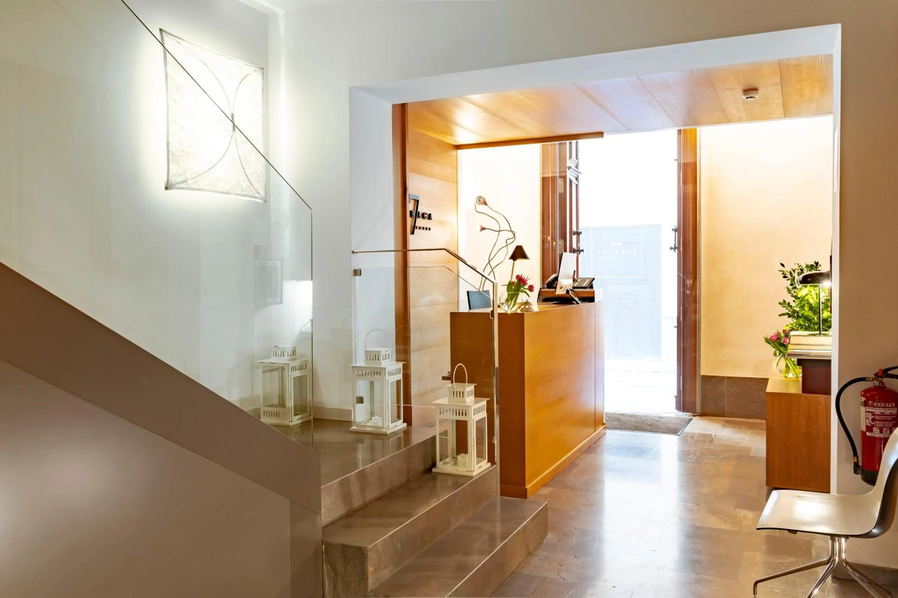 Property building in Hotel Boutique Párraga Siete