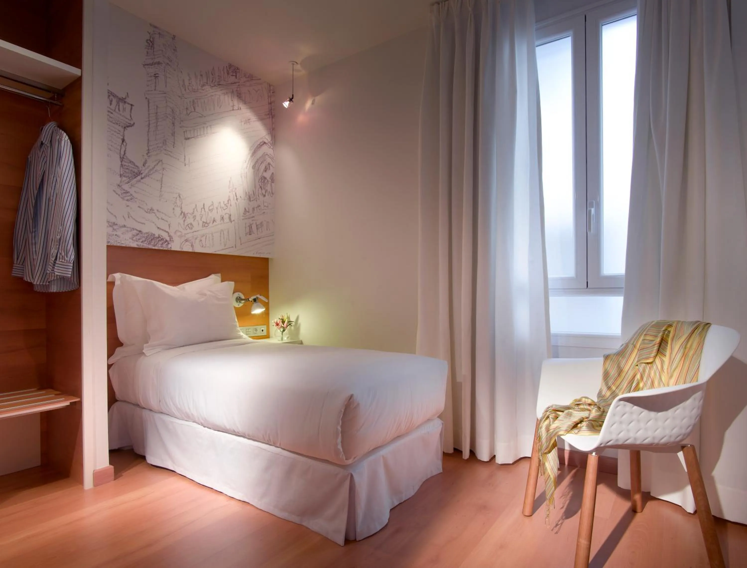 Bed in Hotel Boutique Párraga Siete