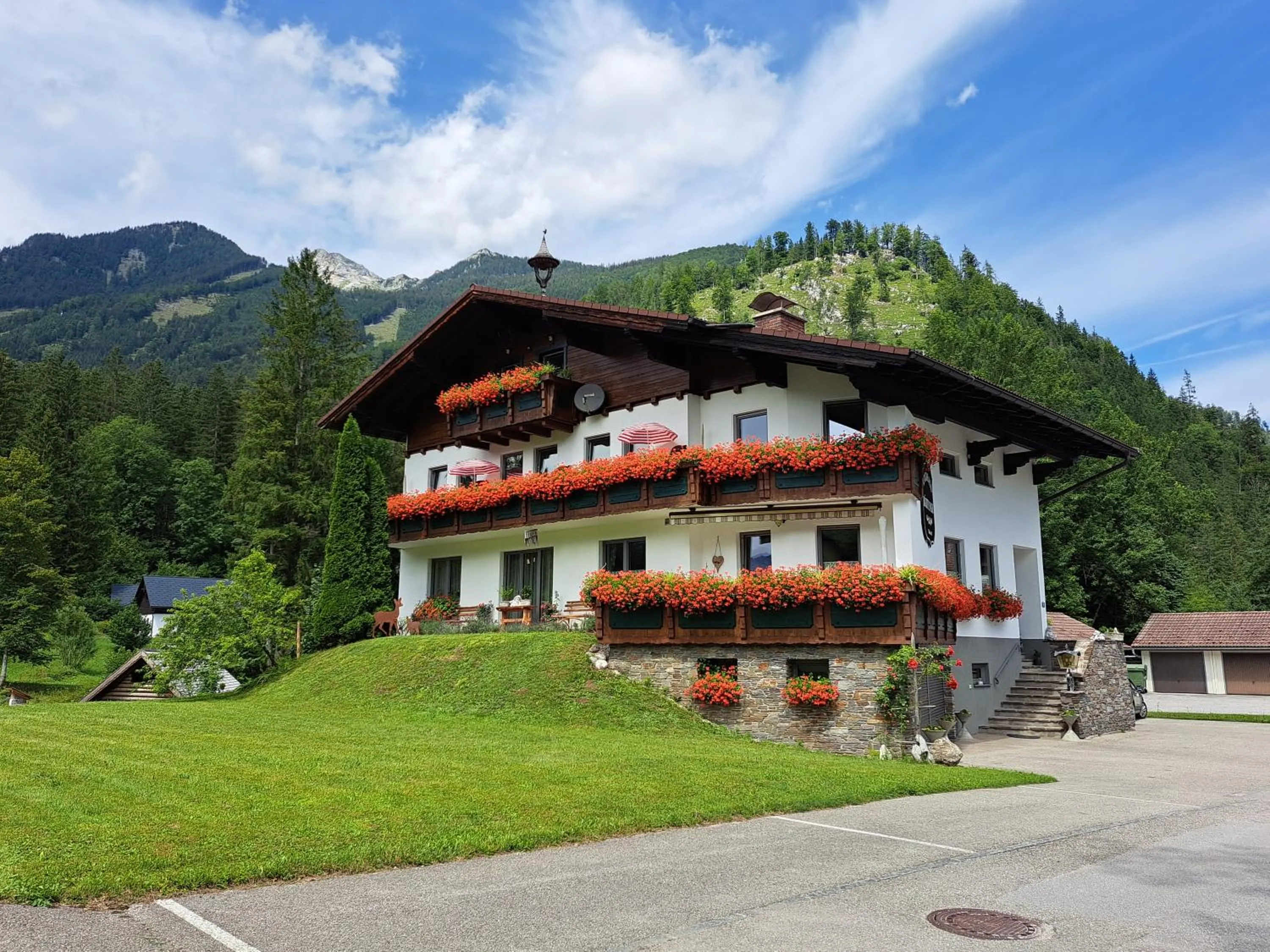 Parking in Hotel garni Landhaus Bürtlmair