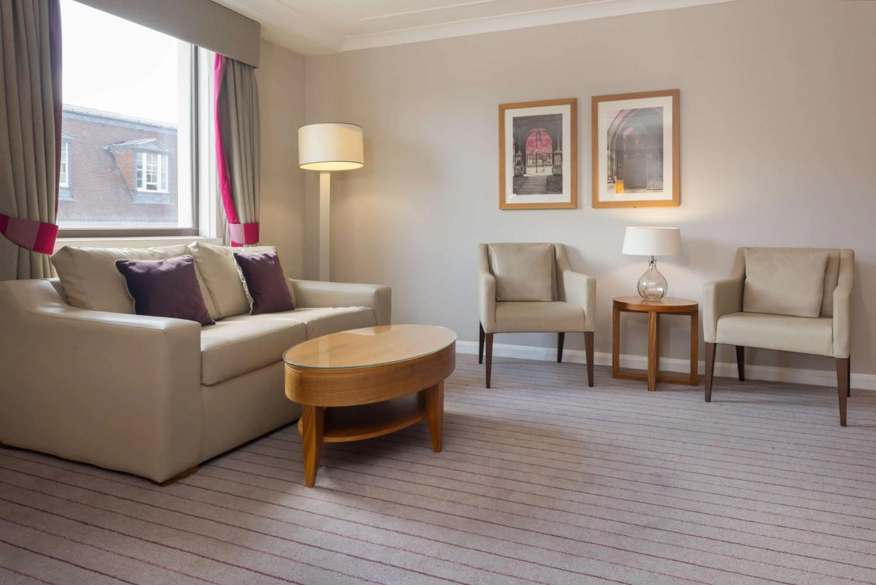 Living room in Hilton Cambridge City Centre