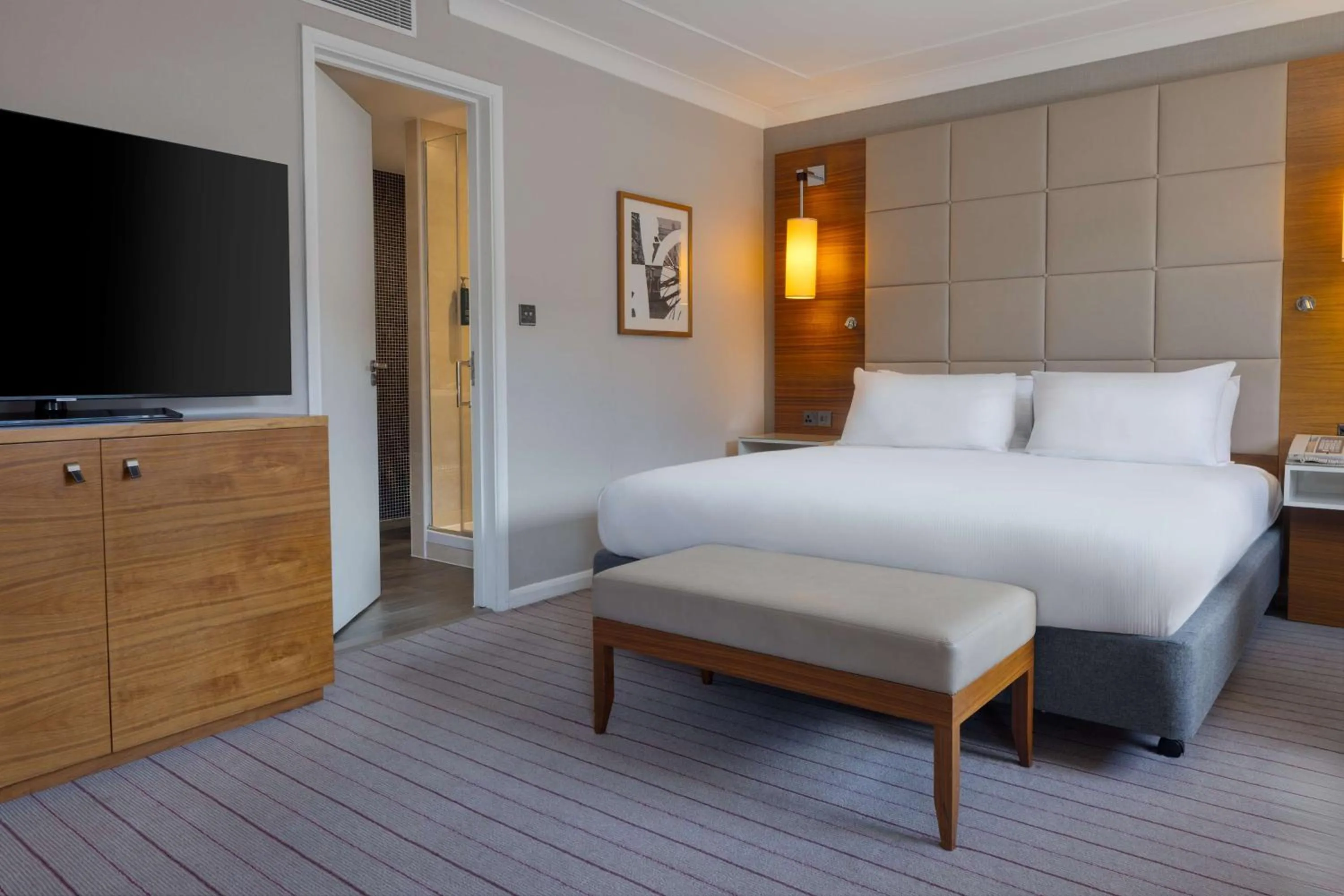 Bedroom, Bed in Hilton Cambridge City Centre