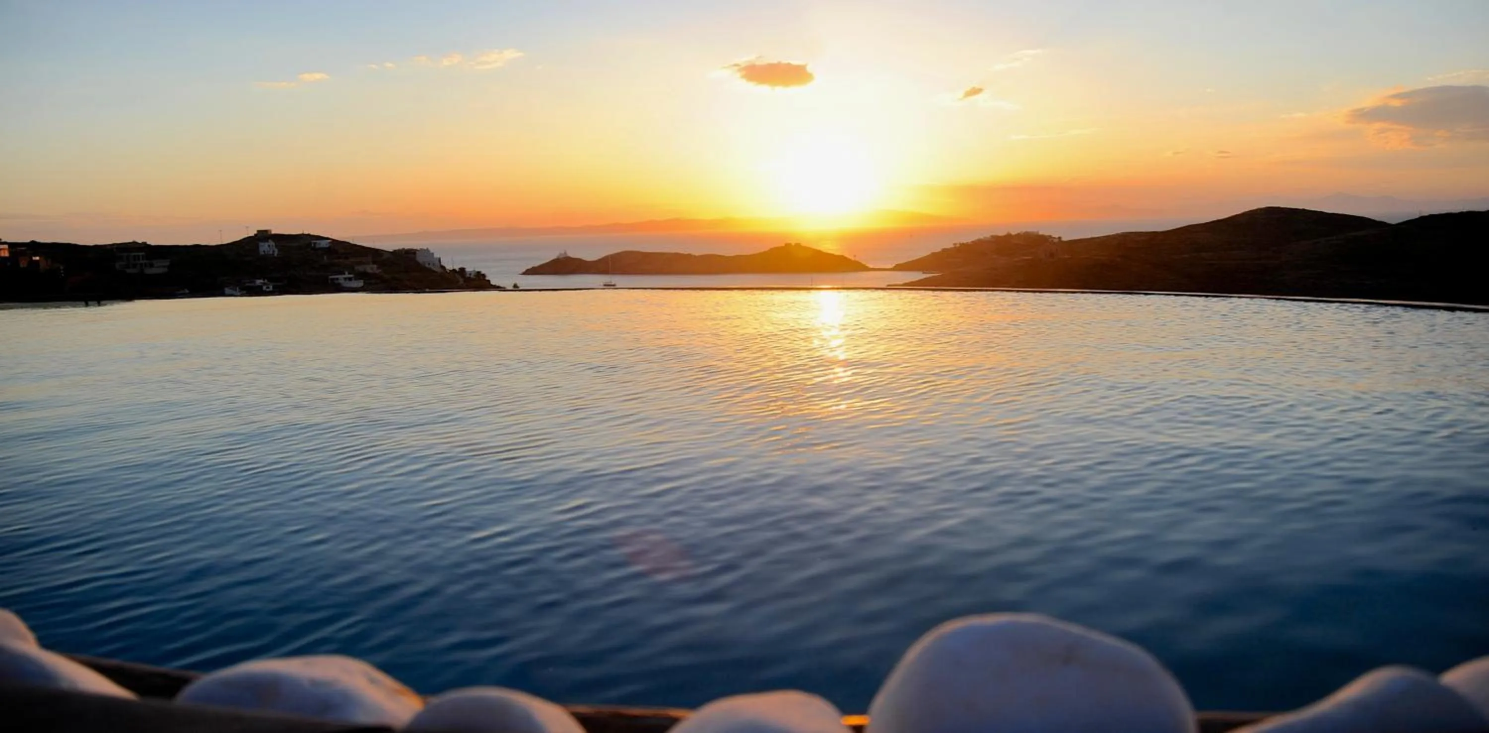 Sea view in Aigis Suites Kea