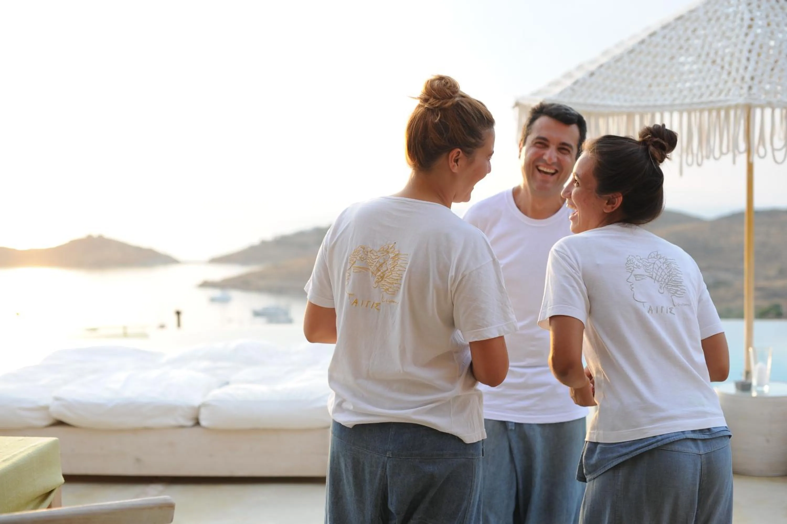 Staff in Aigis Suites Kea