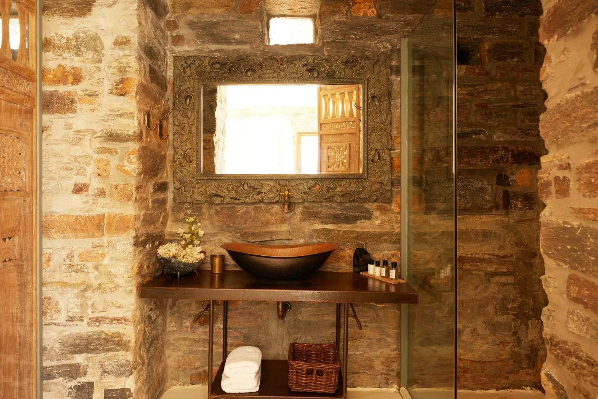 Bathroom in Aigis Suites Kea