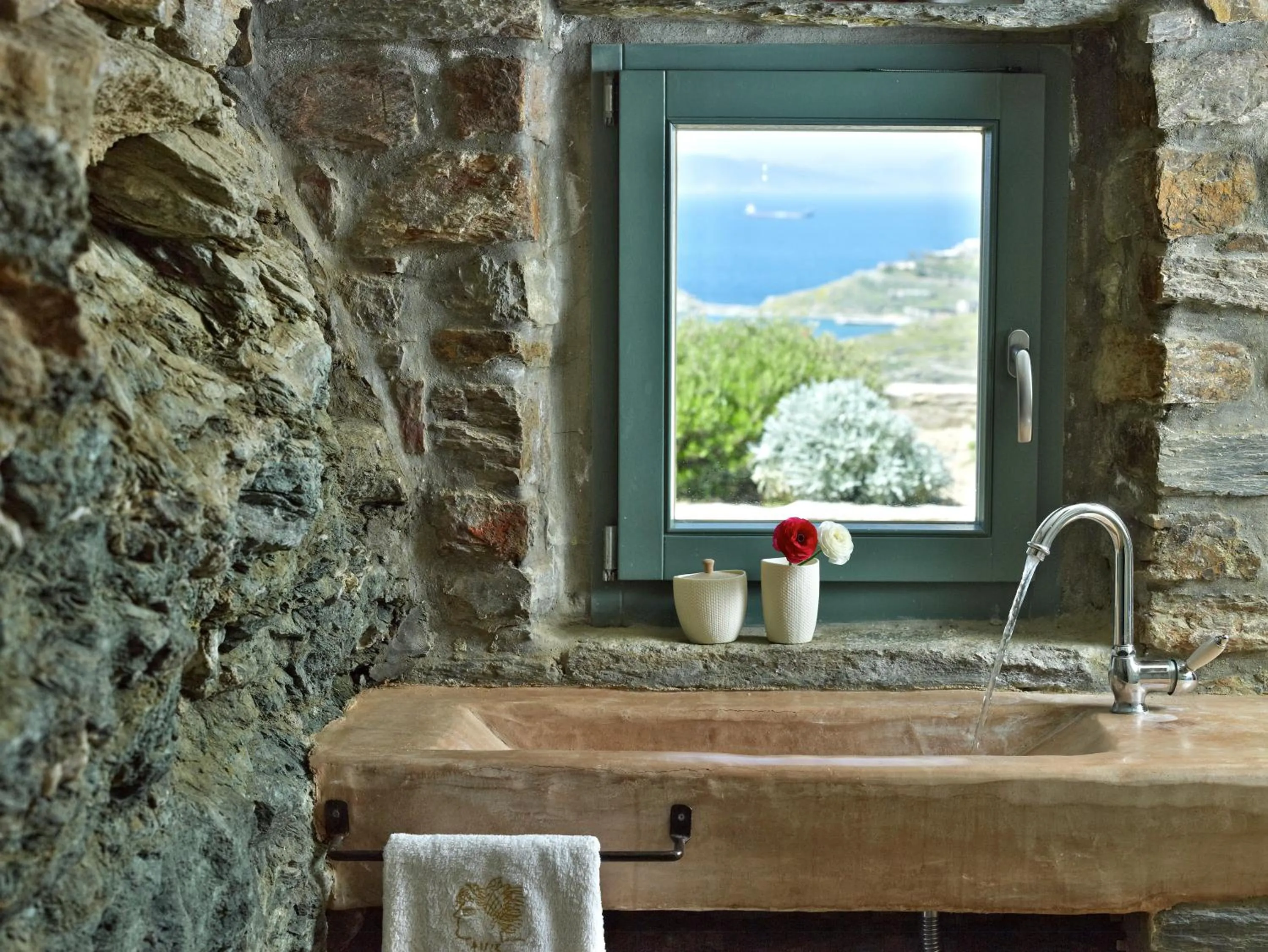 Bathroom in Aigis Suites Kea