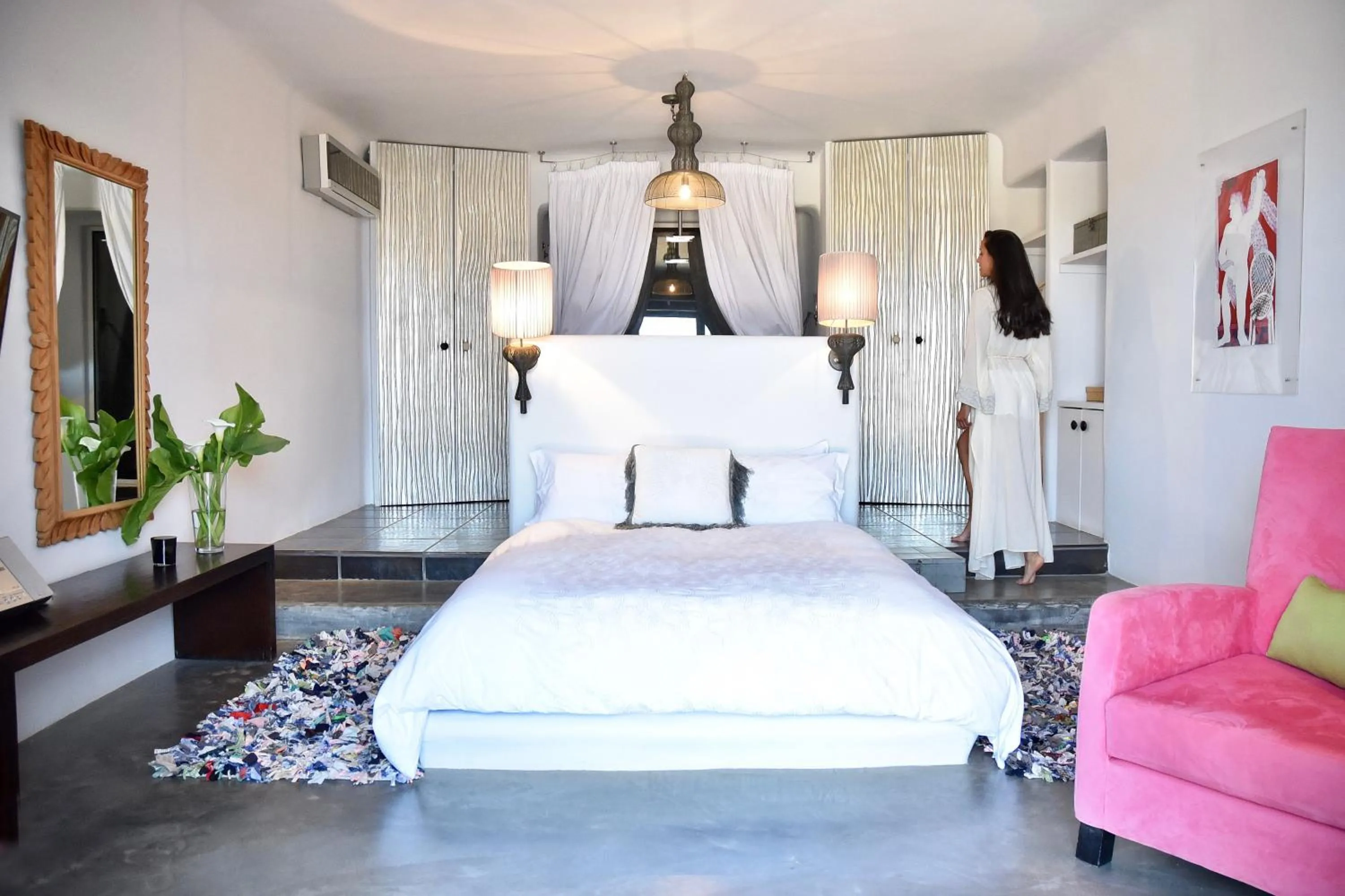 Photo of the whole room, Bed in Aigis Suites Kea