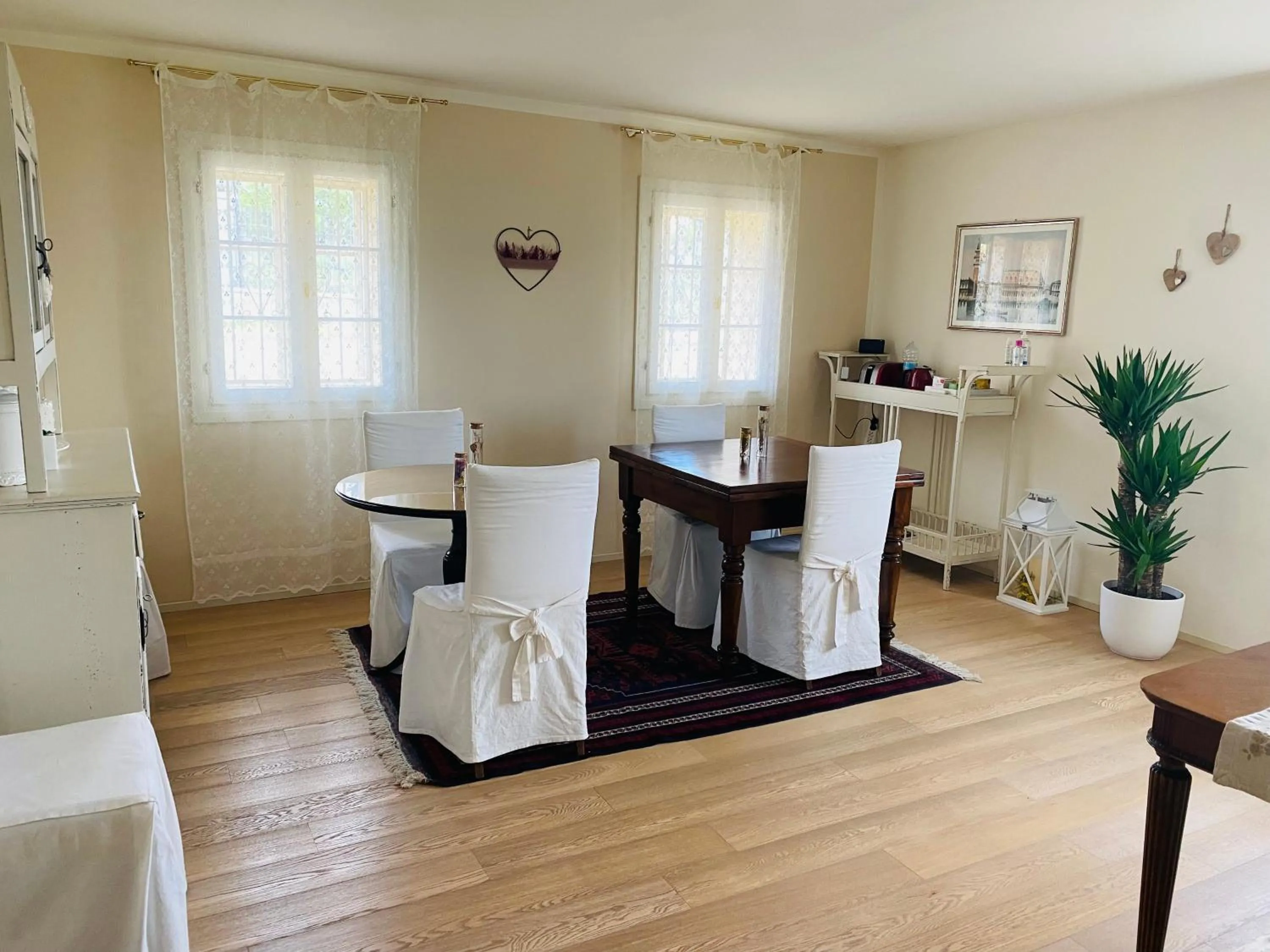 Seating area in La Fabbrica Delle Idee