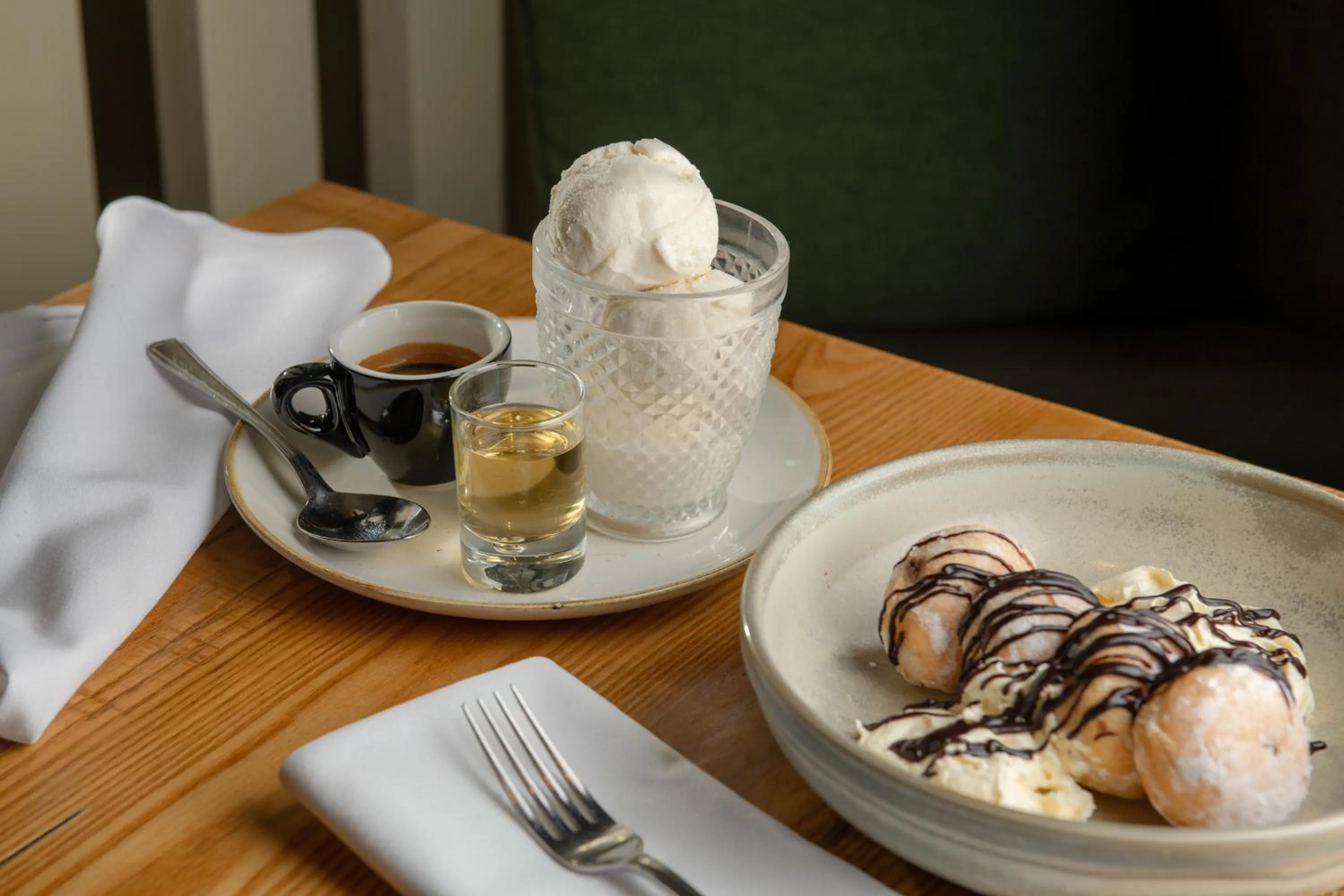 Food close-up in Lodge at Bristol
