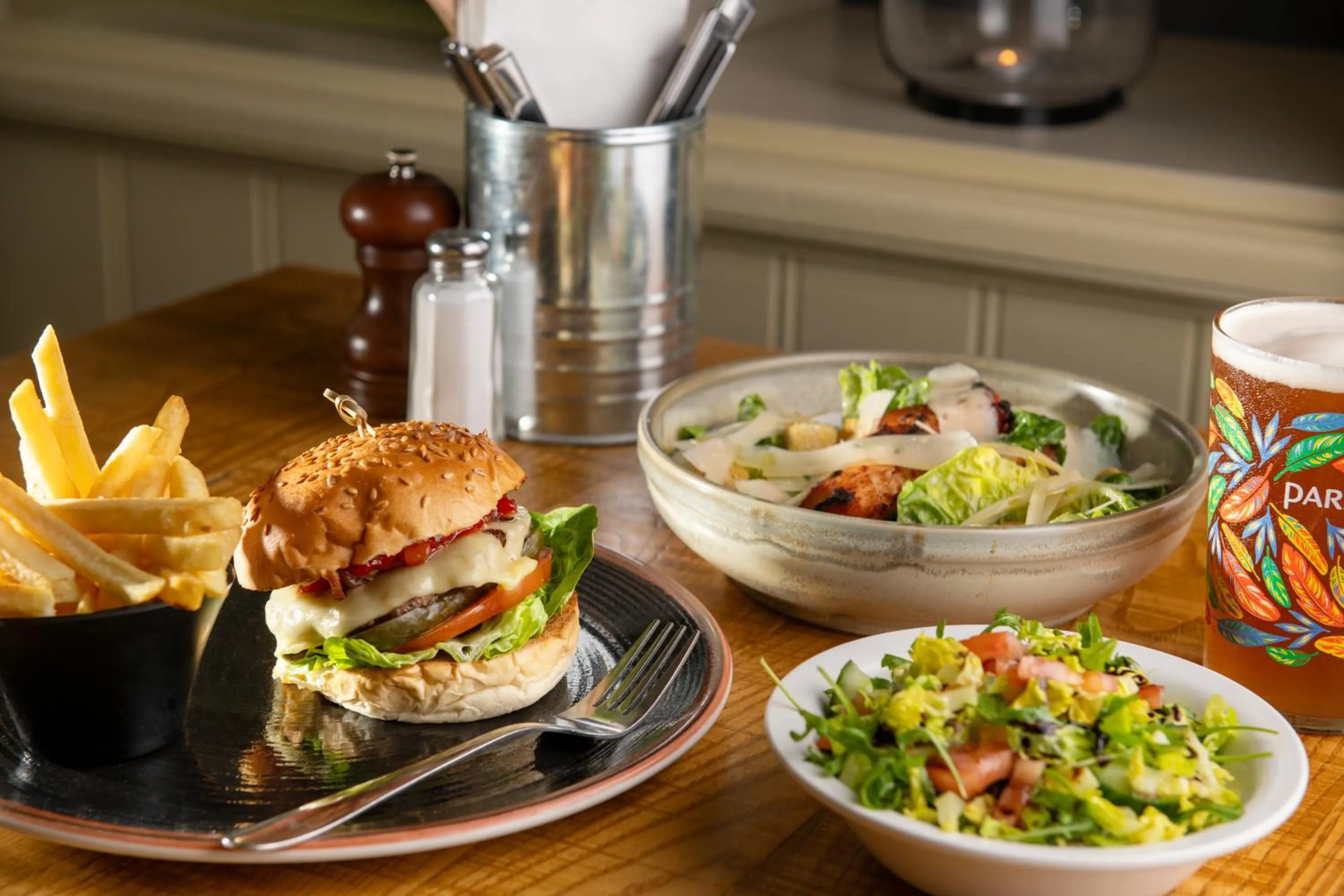 Food close-up in Lodge at Bristol