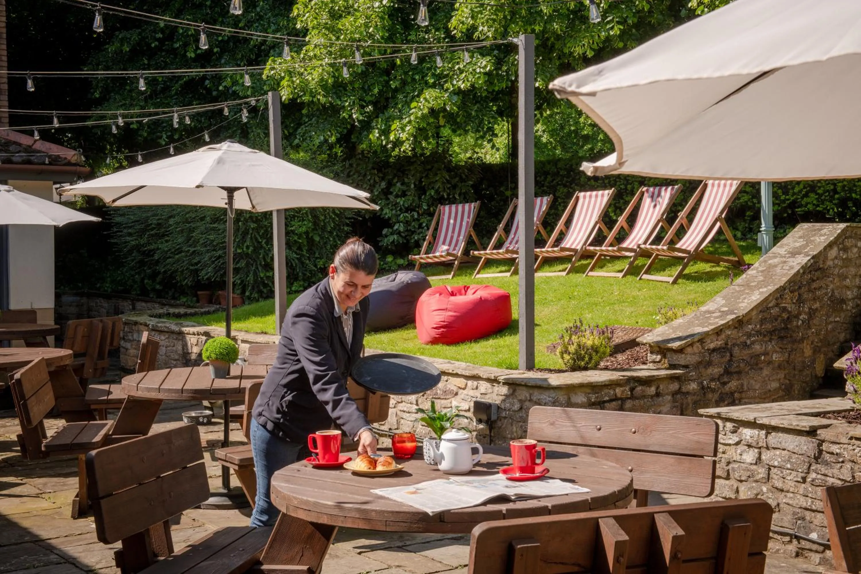 Balcony/Terrace in Lodge at Bristol