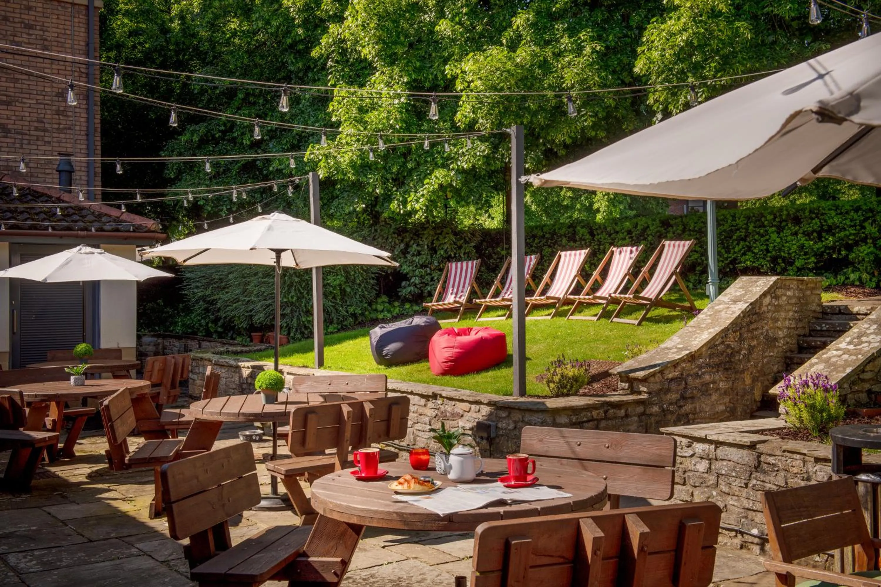 Balcony/Terrace in Lodge at Bristol