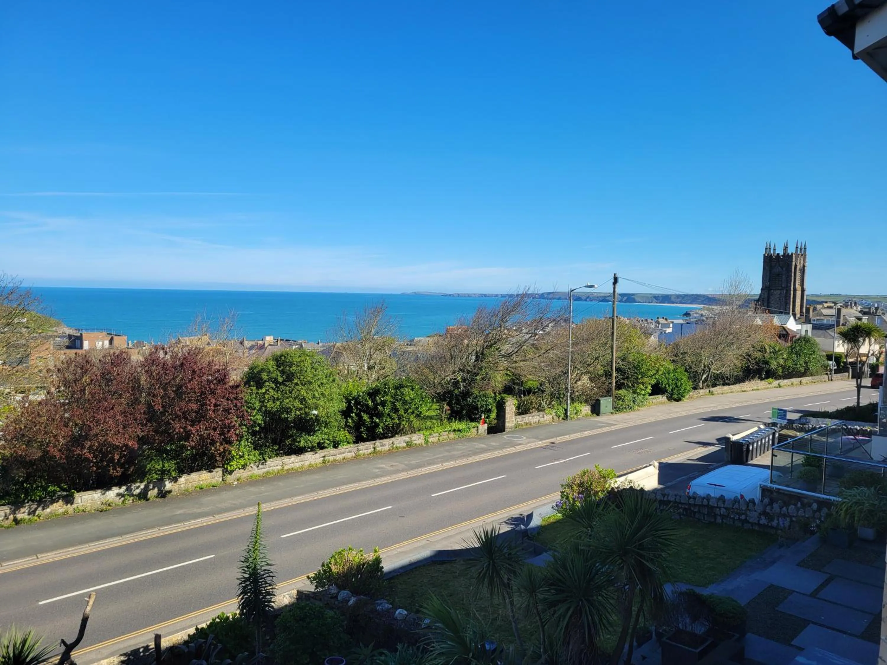 Sea view in Geckos Rest