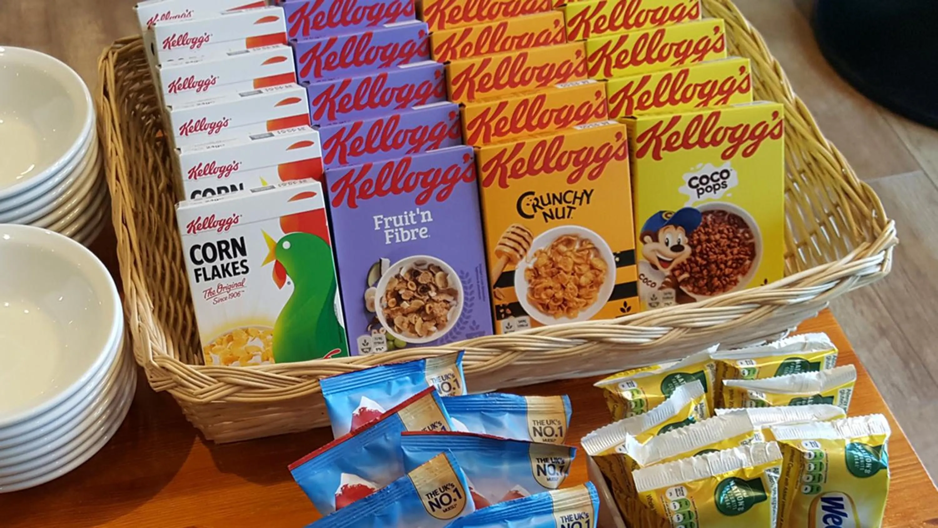 Buffet breakfast in Geckos Rest