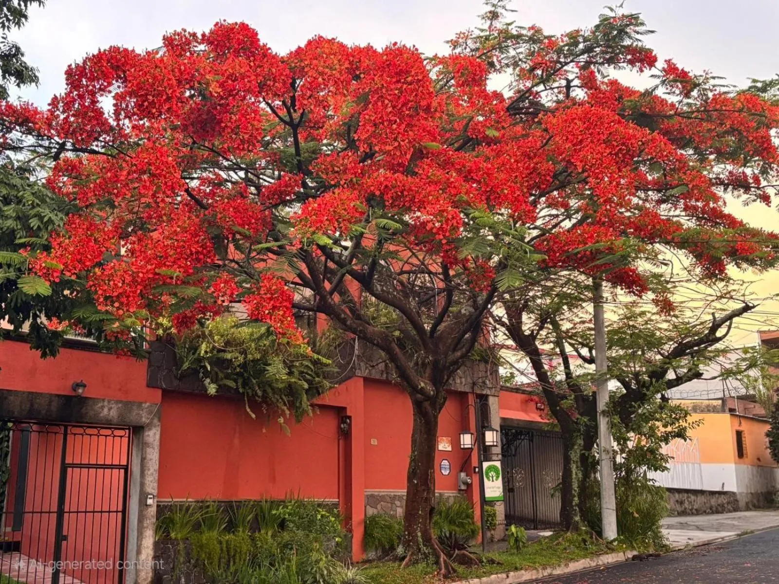Facade/entrance in Arbol de Fuego Eco-hotel