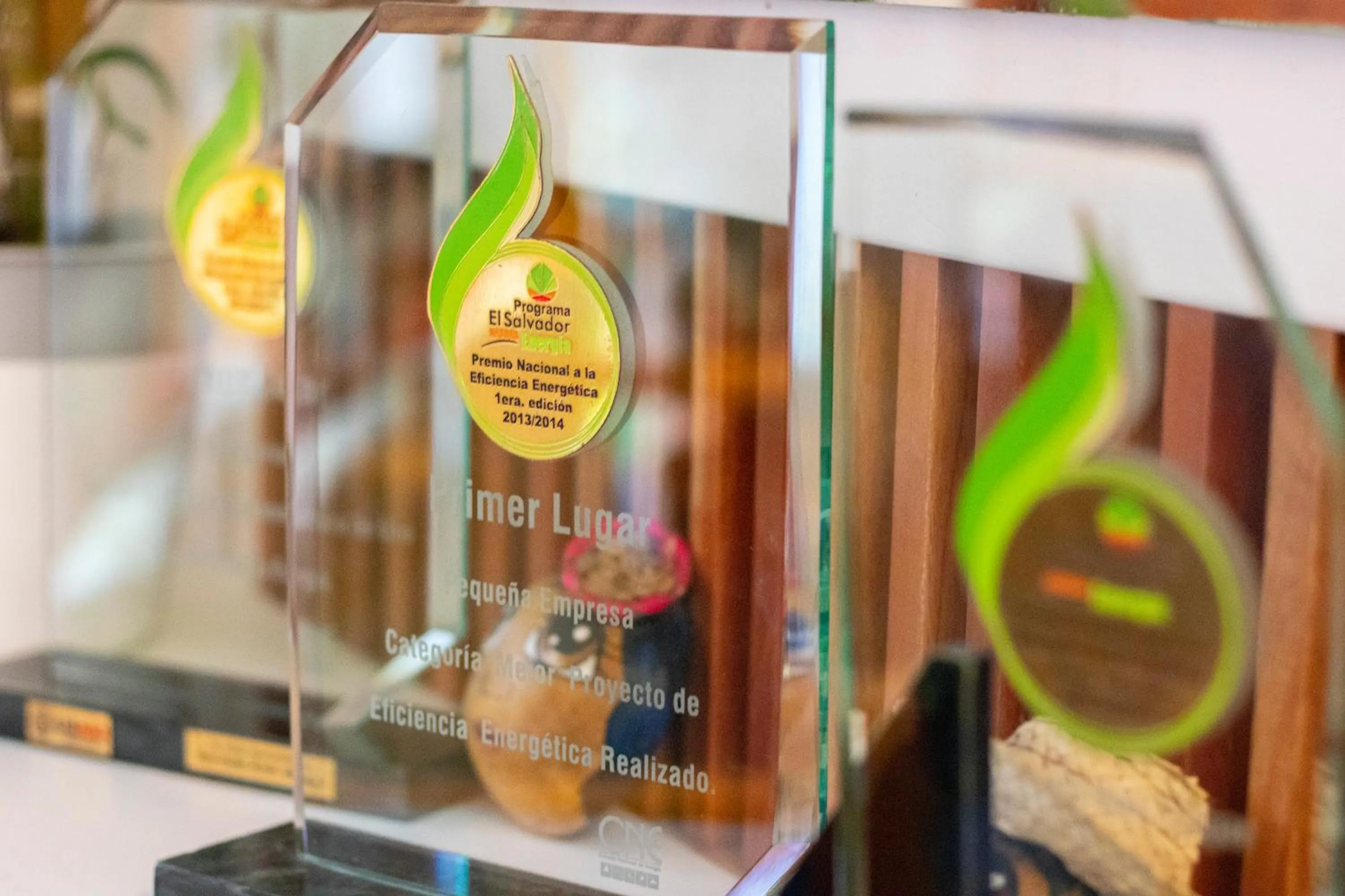 Certificate/Award in Arbol de Fuego Eco-hotel