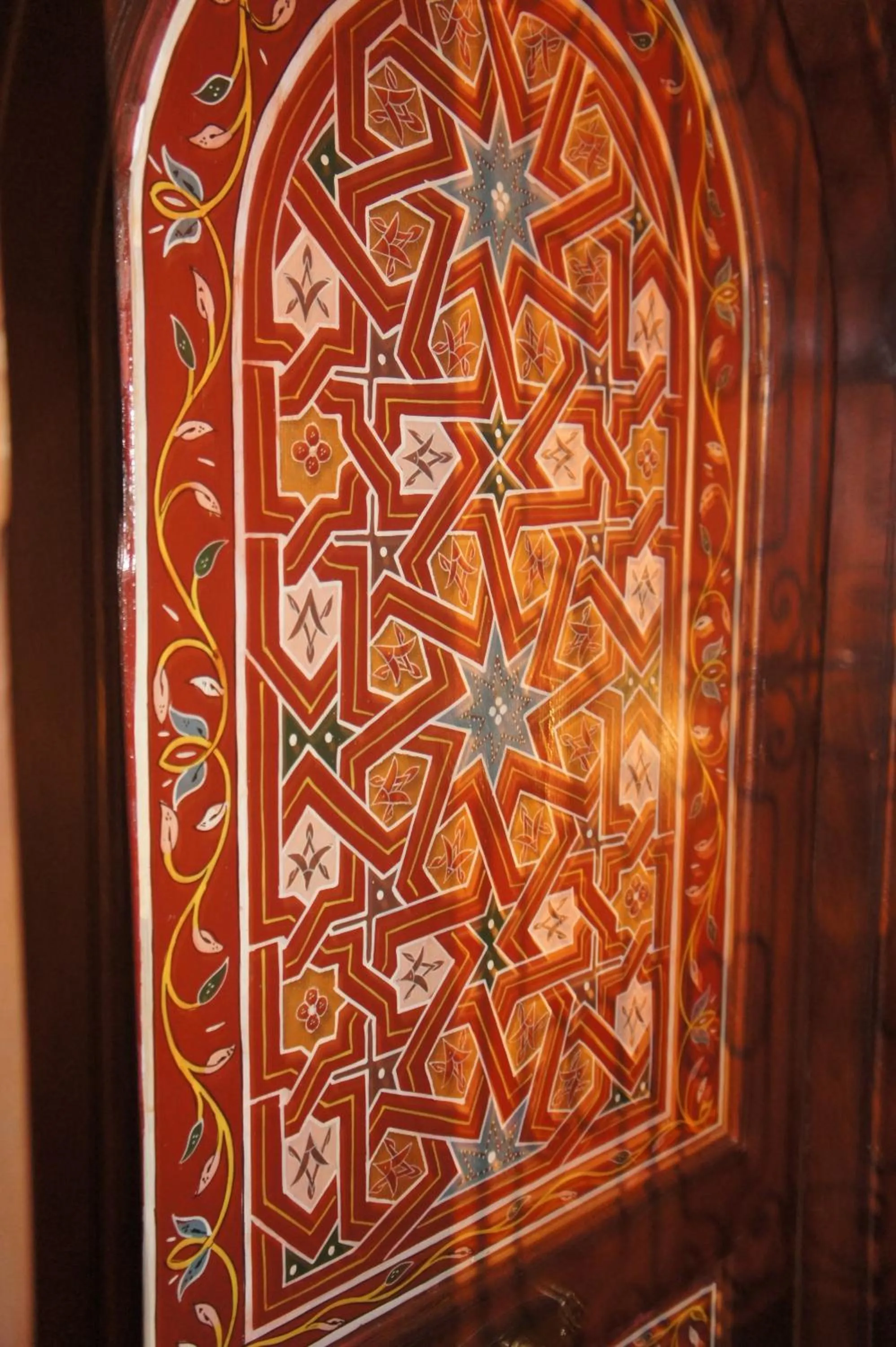 Decorative detail in Riad Les Remparts De Fès