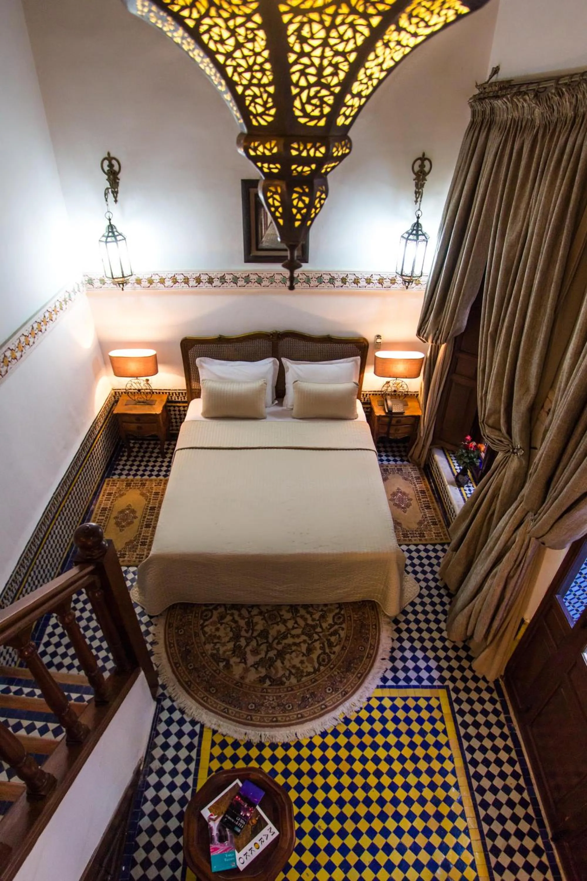 Photo of the whole room, Bed in Riad Les Remparts De Fès