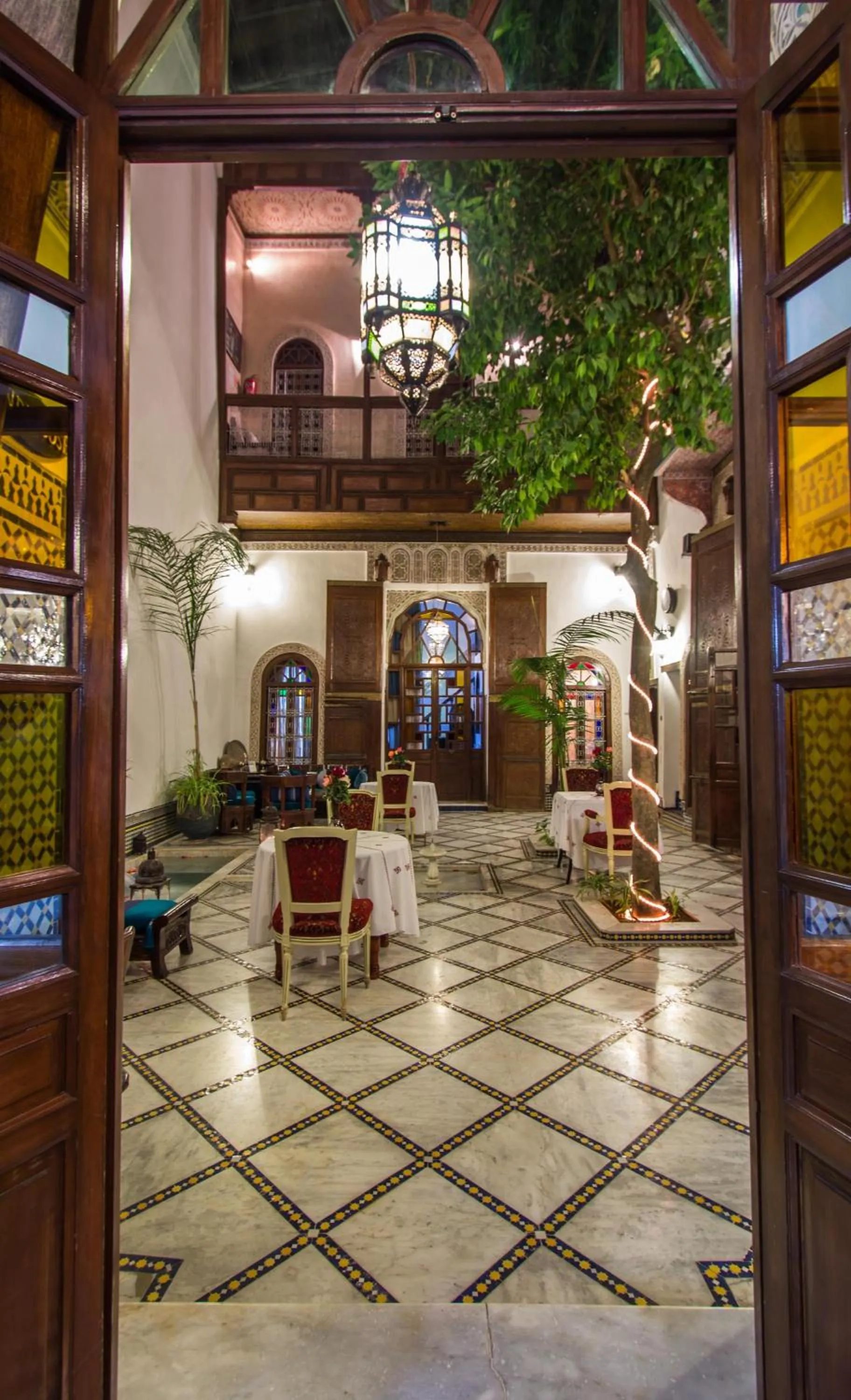Patio in Riad Les Remparts De Fès
