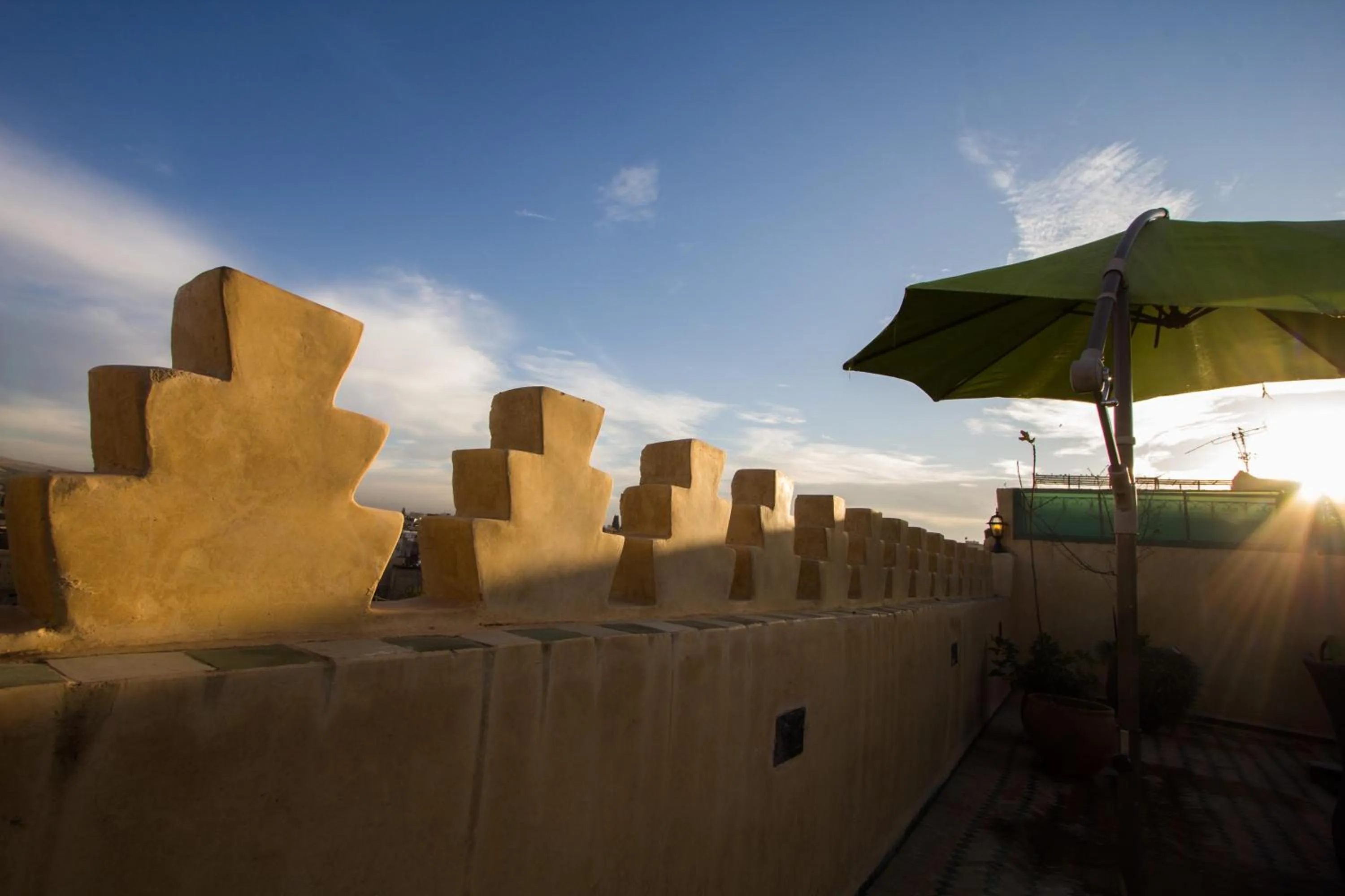 Patio in Riad Les Remparts De Fès
