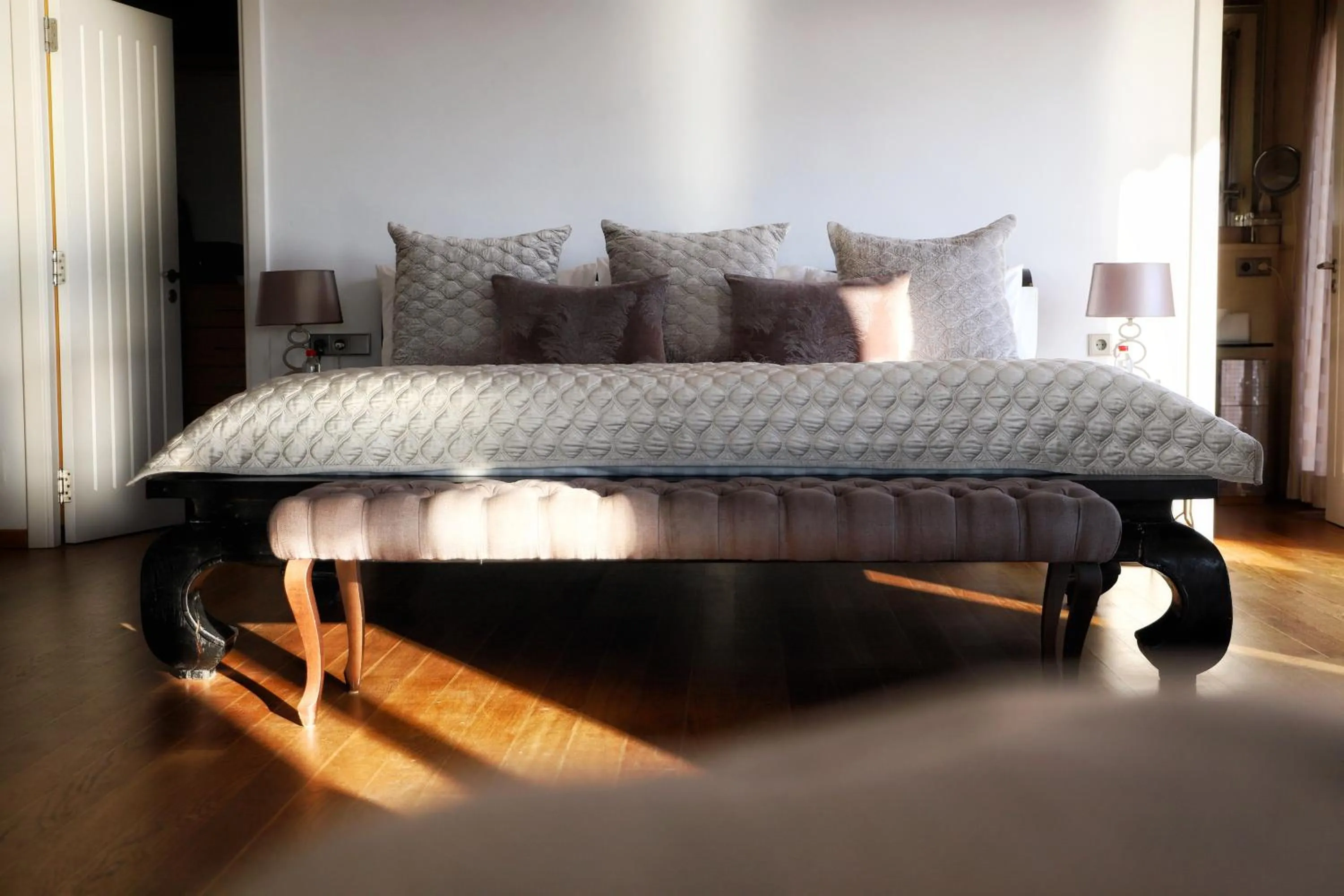 Bed in The Residence by the Beach House Marbella